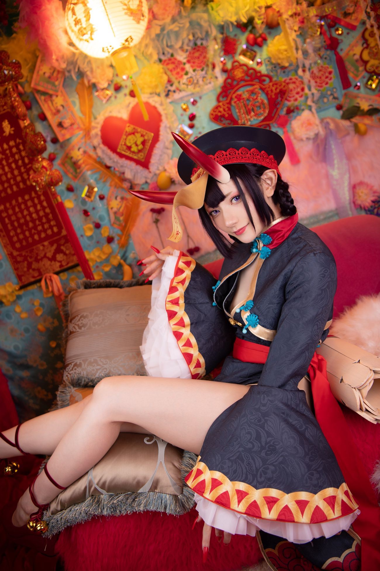 Cosplay CherryS 尊みを感じて桜井酒呑童子キョンシー (33)