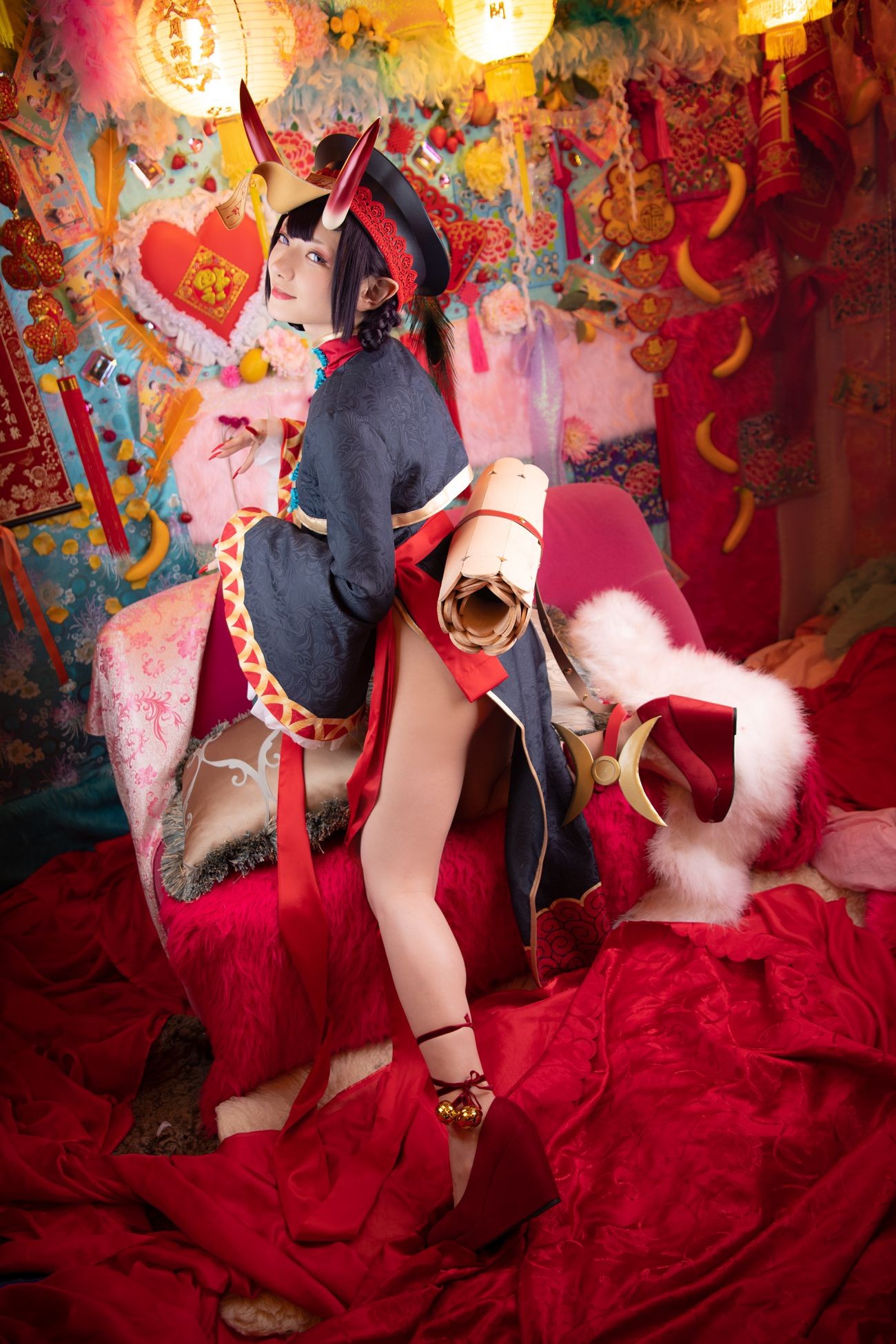 Cosplay CherryS 尊みを感じて桜井酒呑童子キョンシー (28)