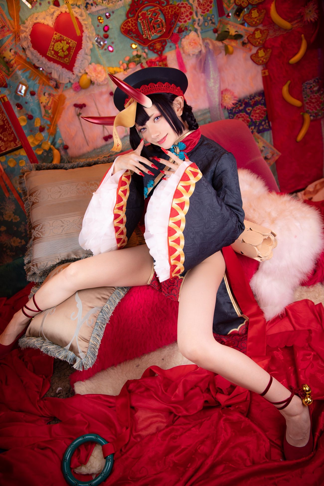 Cosplay CherryS 尊みを感じて桜井酒呑童子キョンシー (32)