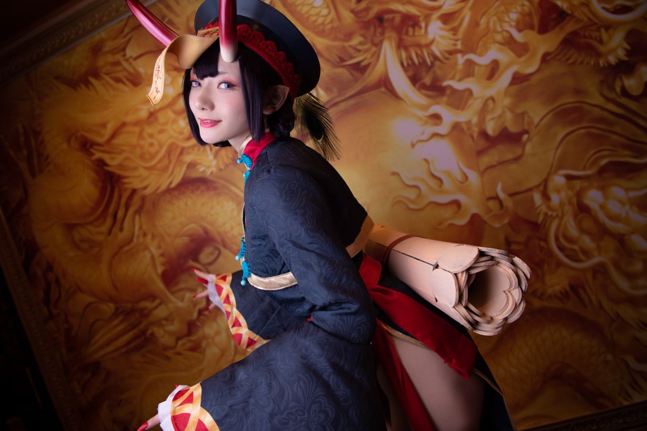 Cosplay CherryS 尊みを感じて桜井酒呑童子キョンシー (43)