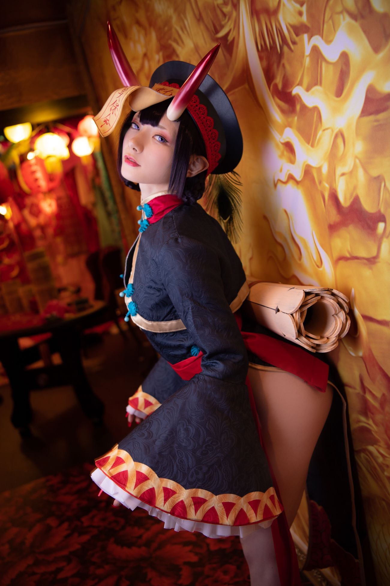 Cosplay CherryS 尊みを感じて桜井酒呑童子キョンシー (46)