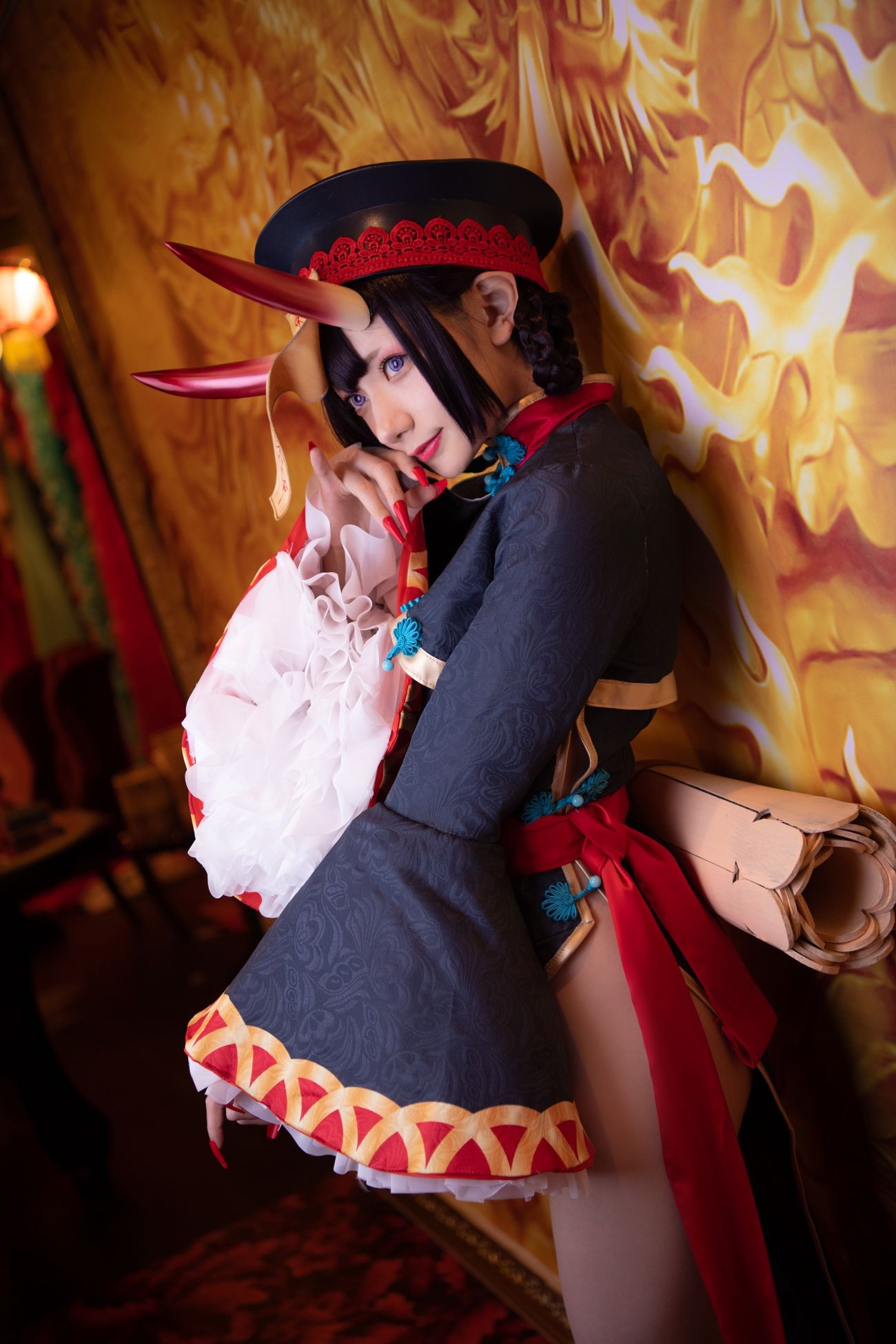 Cosplay CherryS 尊みを感じて桜井酒呑童子キョンシー (45)