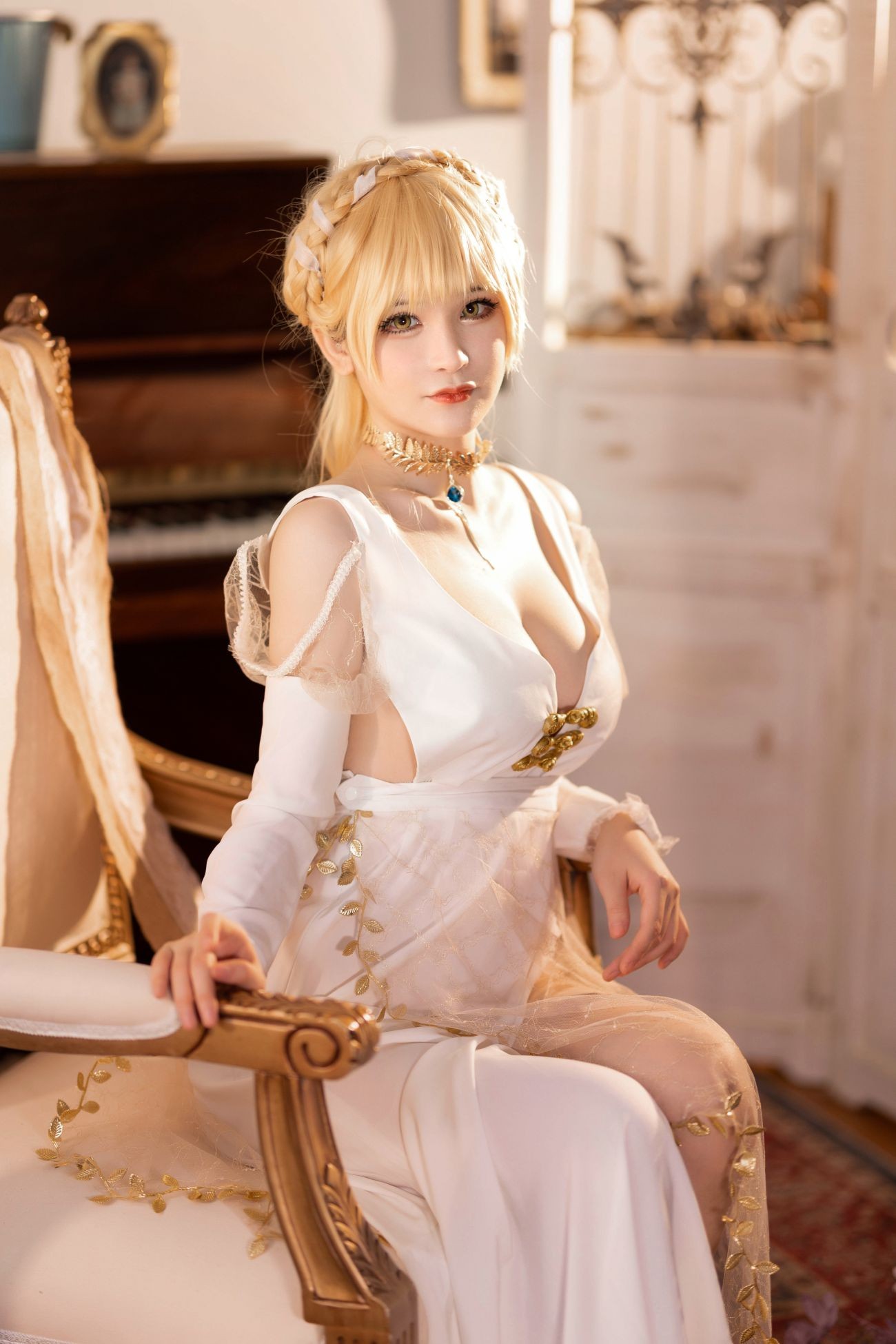 微博美少女前羽Cosplay性感写真天意佳人 (16)