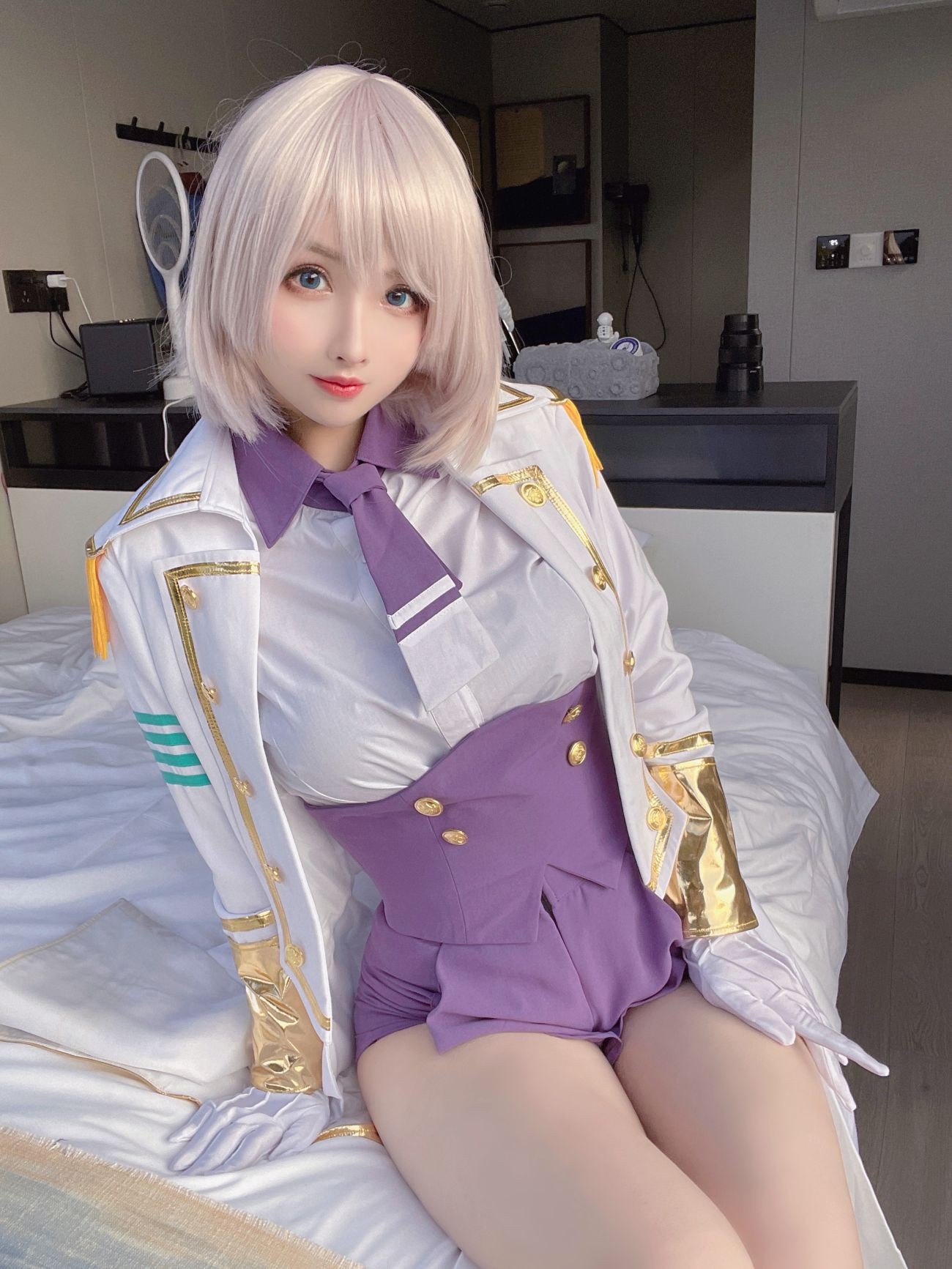 微博美少女rioko凉凉子Cosplay性感写真电光机王貉 (51)