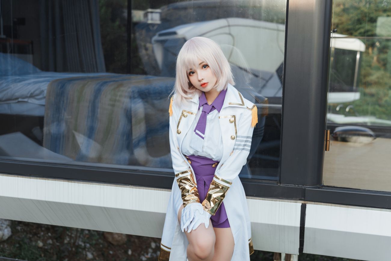 微博美少女rioko凉凉子Cosplay性感写真电光机王貉 (11)