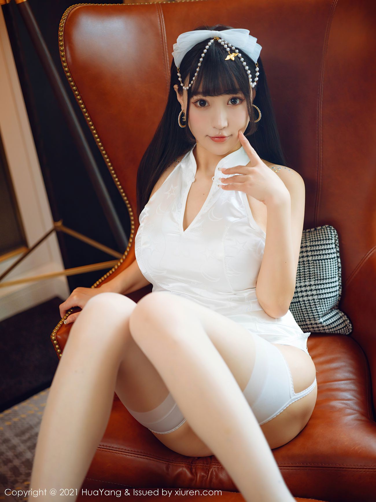 HuaYang花漾美女模特写真第Vol.426期朱可儿Flower (18)