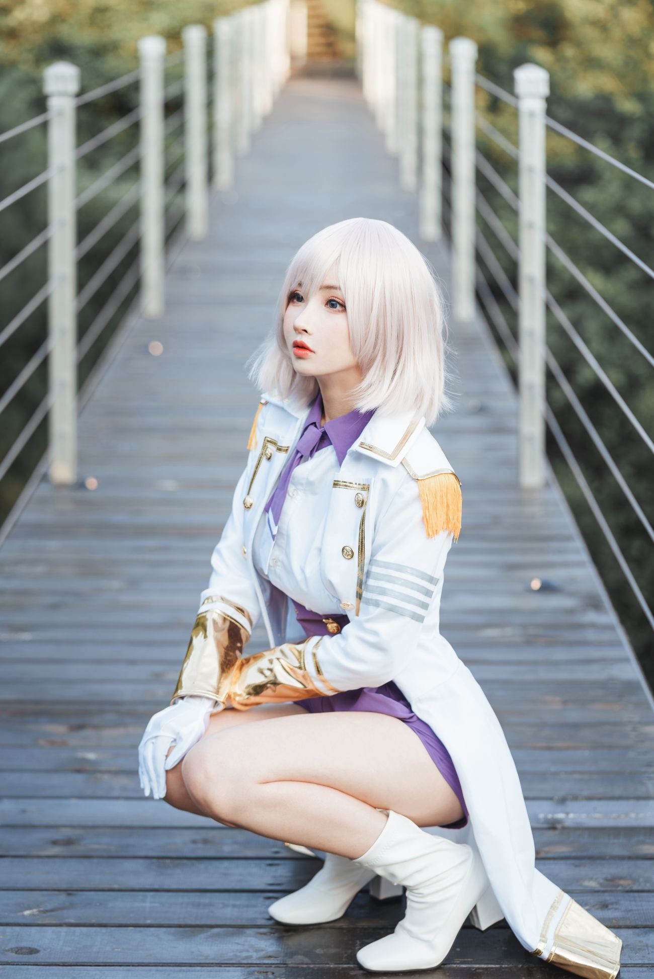 微博美少女rioko凉凉子Cosplay性感写真电光机王貉 (10)