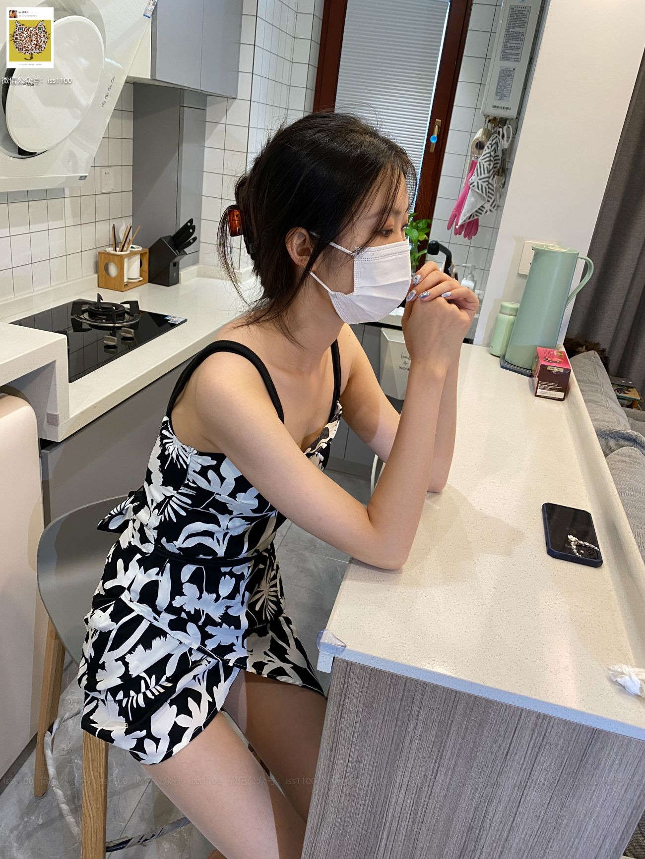 ISS系列美晗厨娘肉色连裤袜 (7)