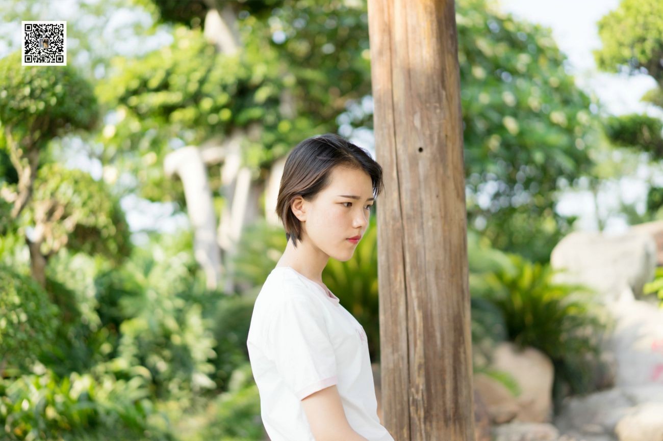 MussGirl慕丝女郎丝袜高跟美腿写真学妹系列03忧郁的阳光沐浴在我的脸上 (14)