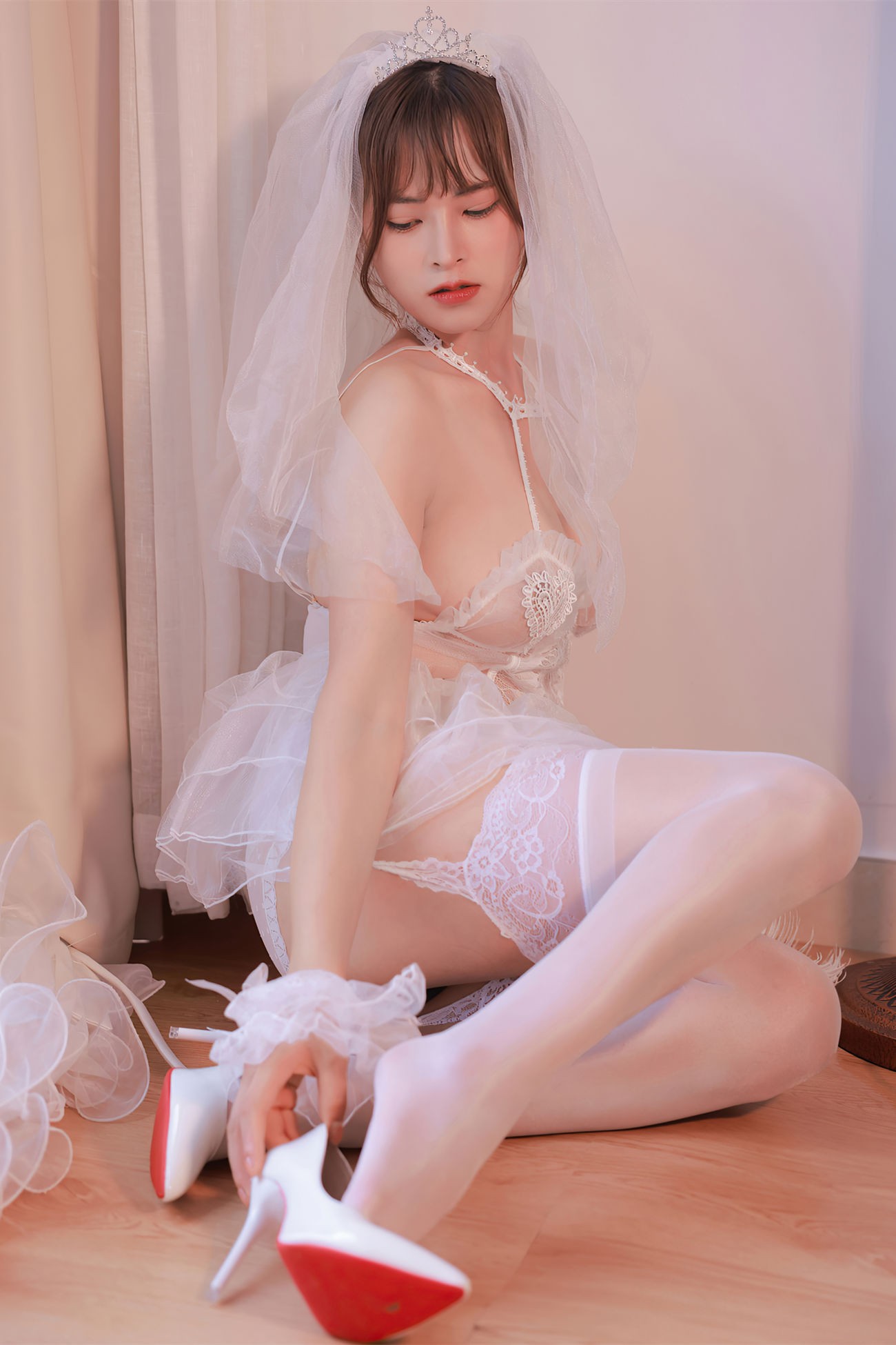 XIUREN秀人网美媛馆美女模特写真第No.3671期奈沐子 (1)