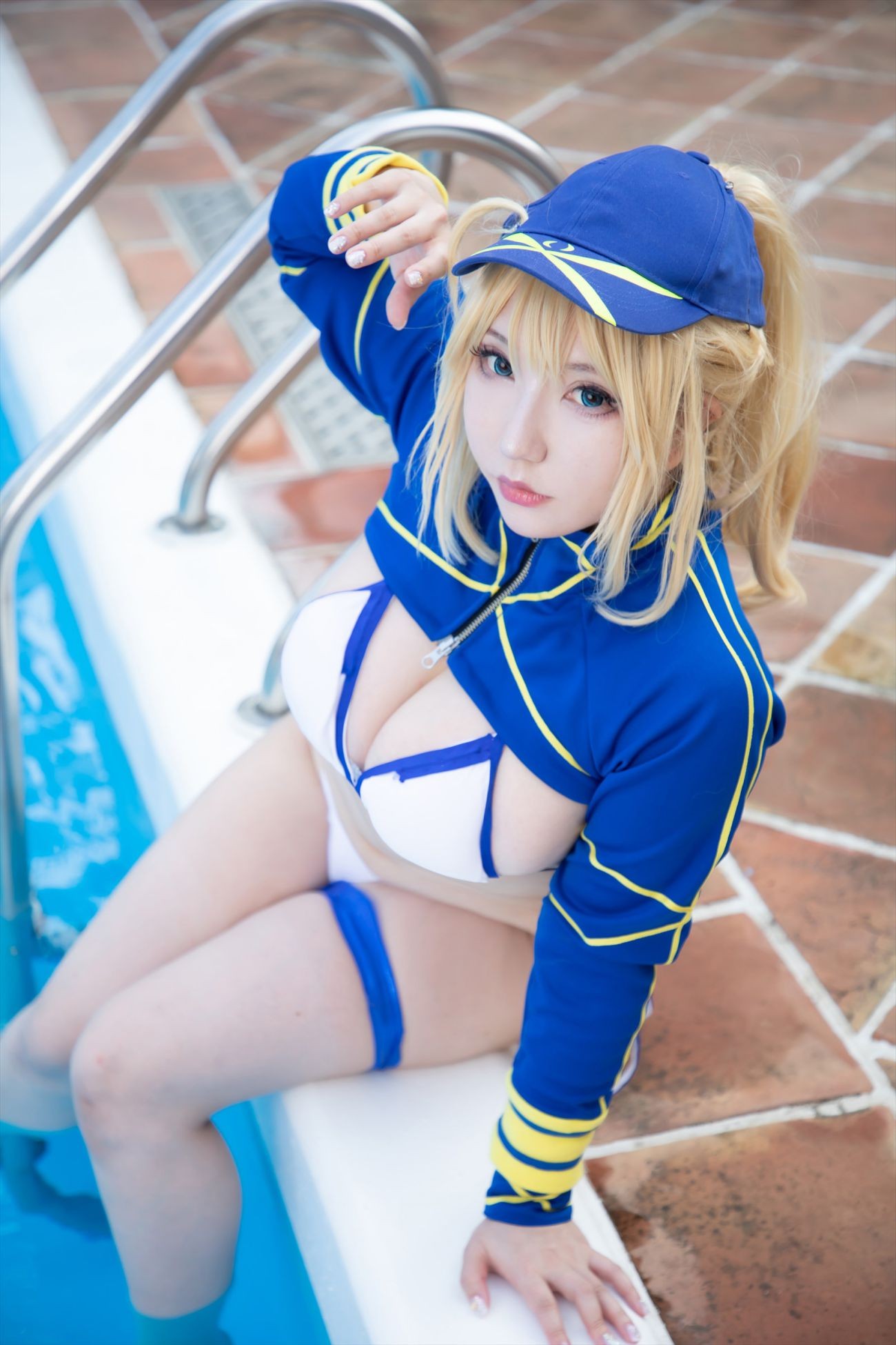 Cosplay Shooting Stars サク マスター君とびしょ濡れサマー (4)