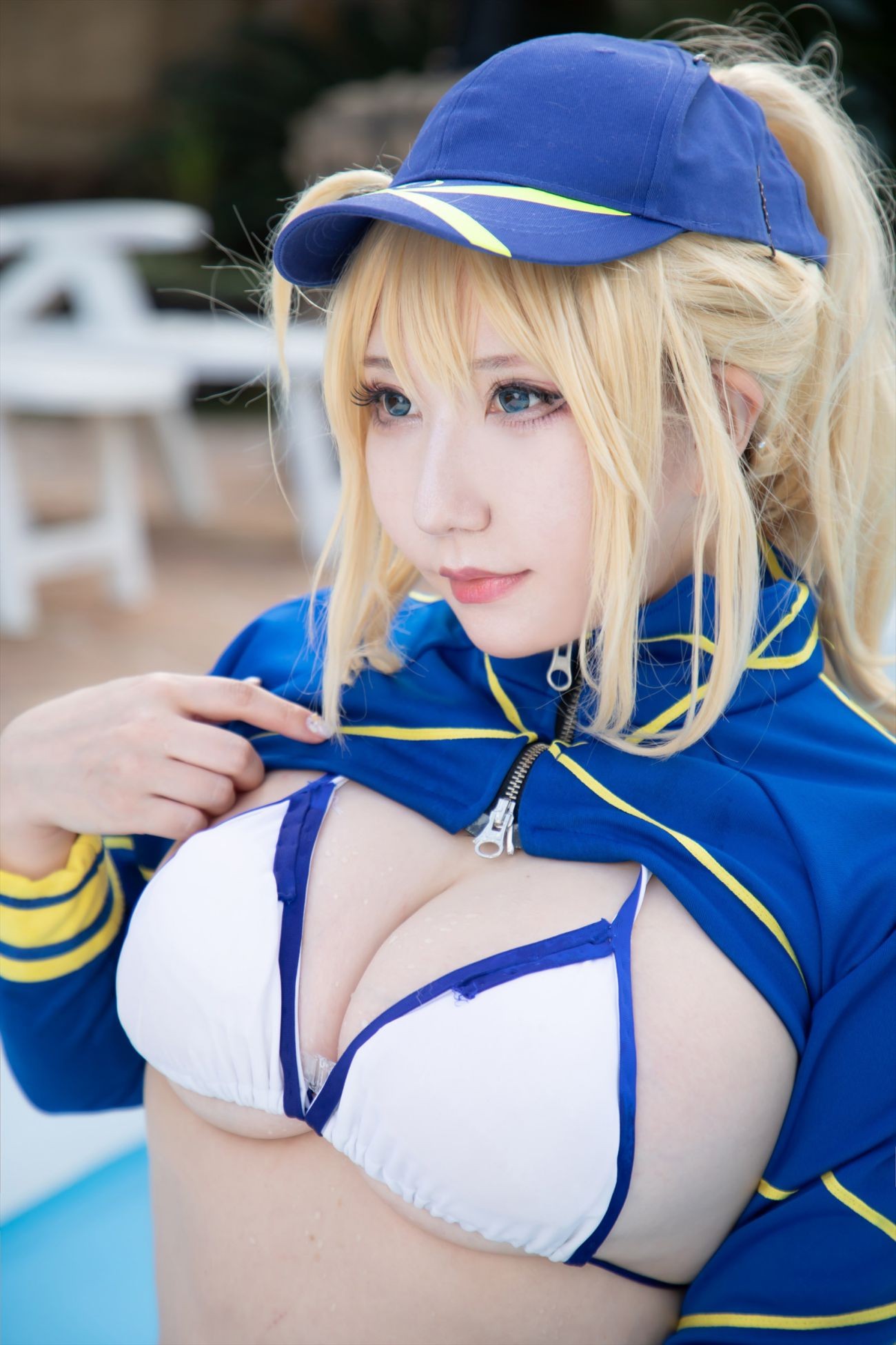 Cosplay Shooting Stars サク マスター君とびしょ濡れサマー (22)