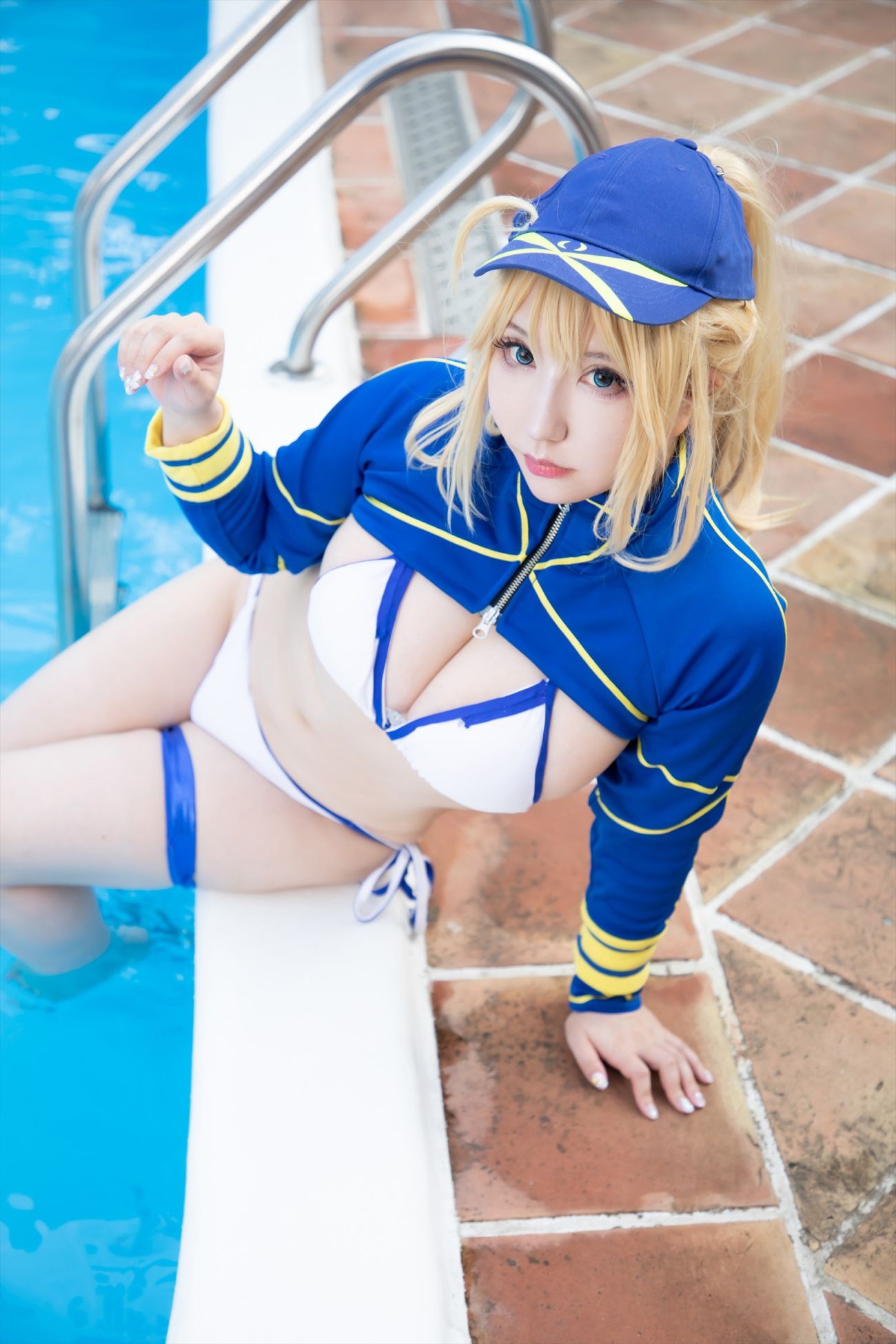 Cosplay Shooting Stars サク マスター君とびしょ濡れサマー (5)