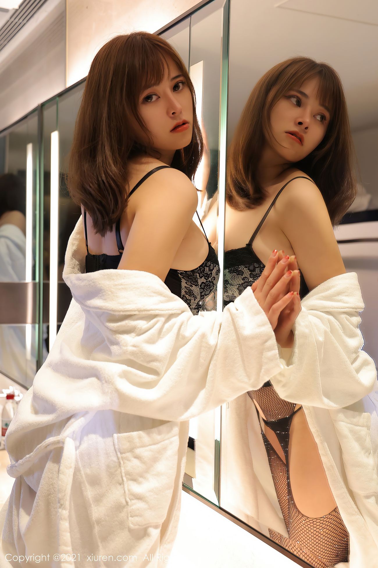 XIUREN秀人网美媛馆美女模特写真第No.3742期奈沐子 (12)