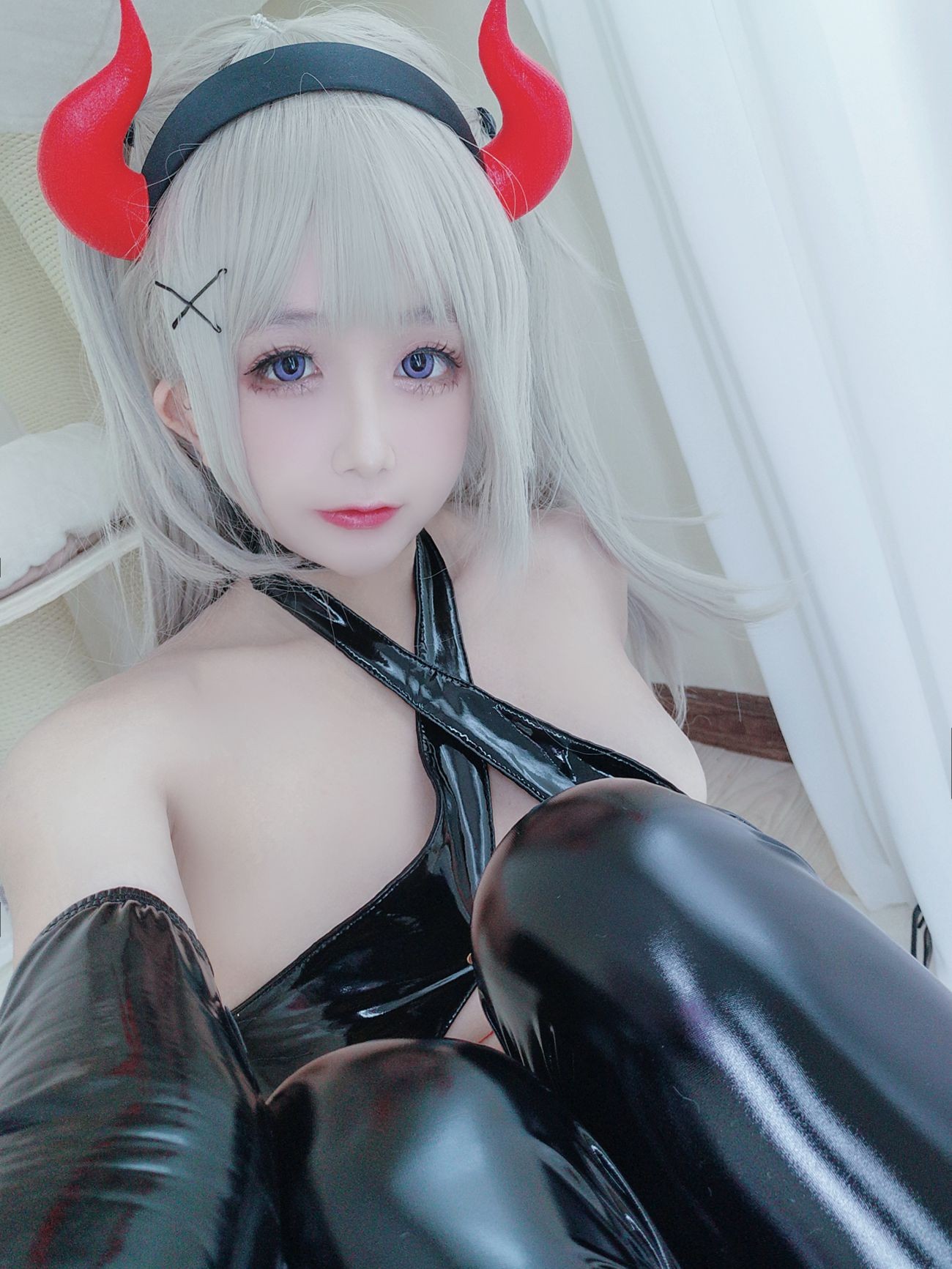 微博美少女日奈娇Cosplay性感写真束缚魅魔 (69)