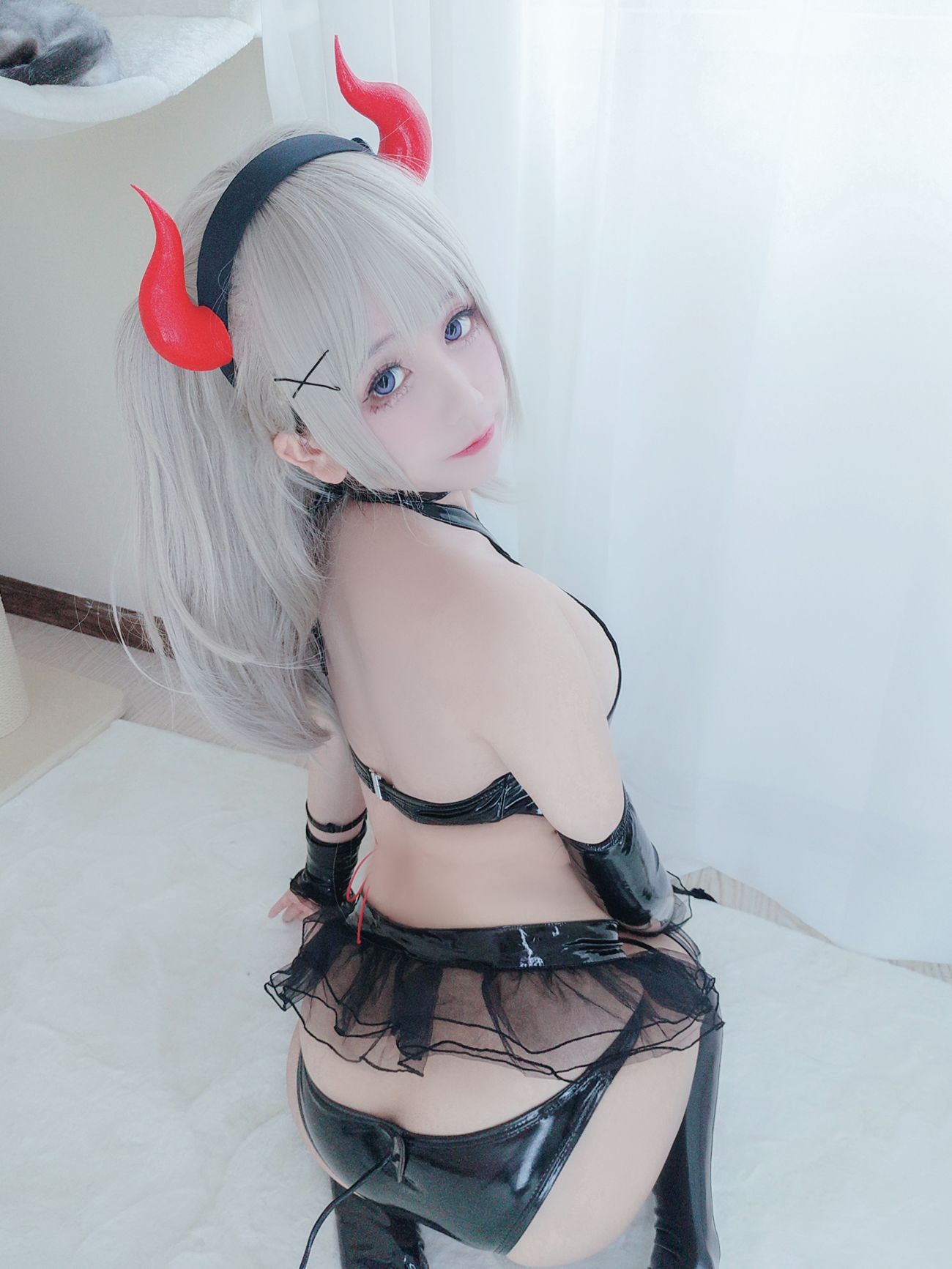 微博美少女日奈娇Cosplay性感写真束缚魅魔 (67)