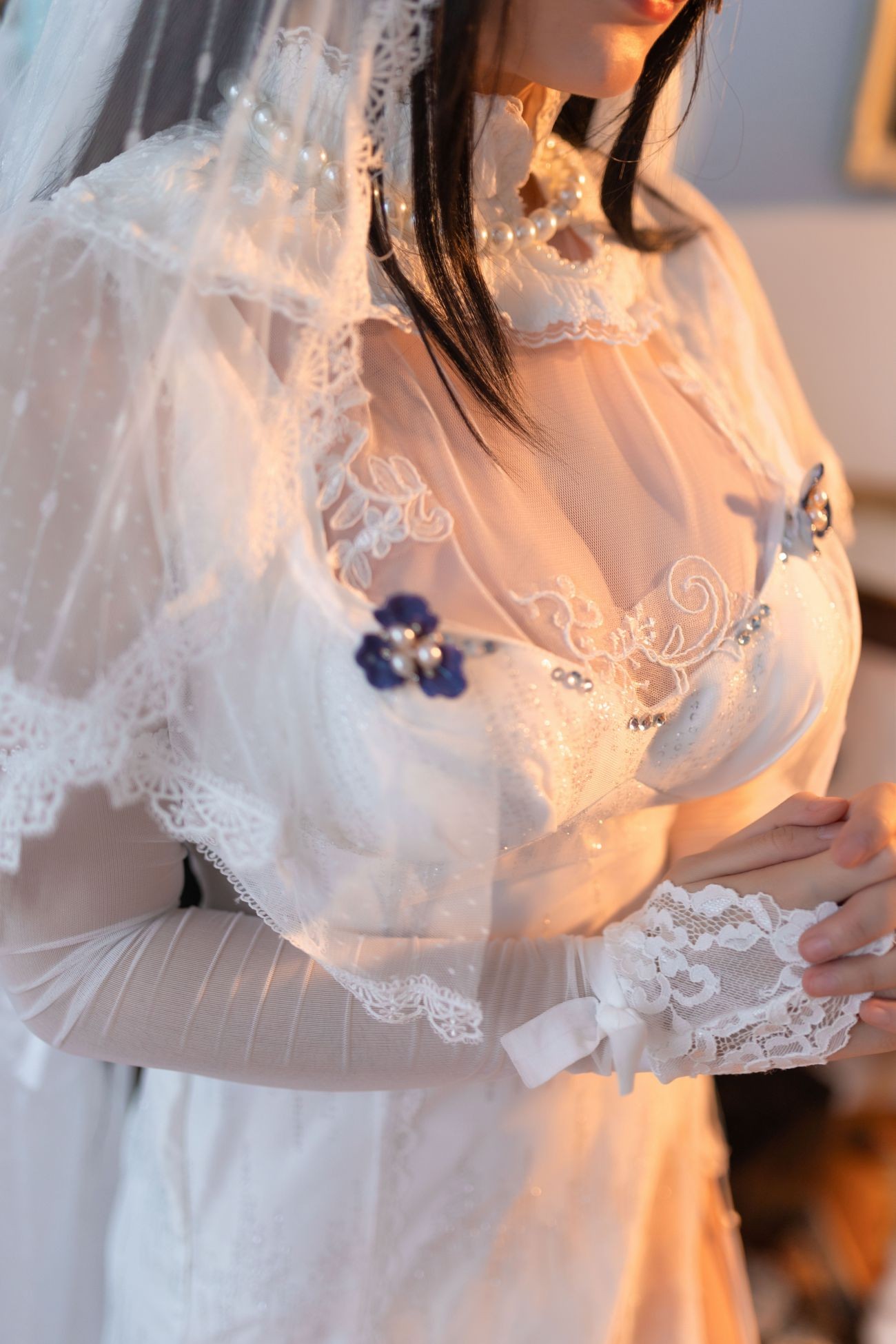 微博美少女前羽Cosplay性感写真燕尔新婚 (26)