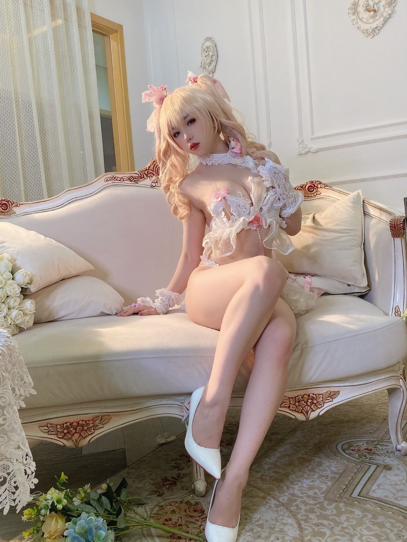 微博美少女一北亦北Cosplay性感写真赫克特 (37)