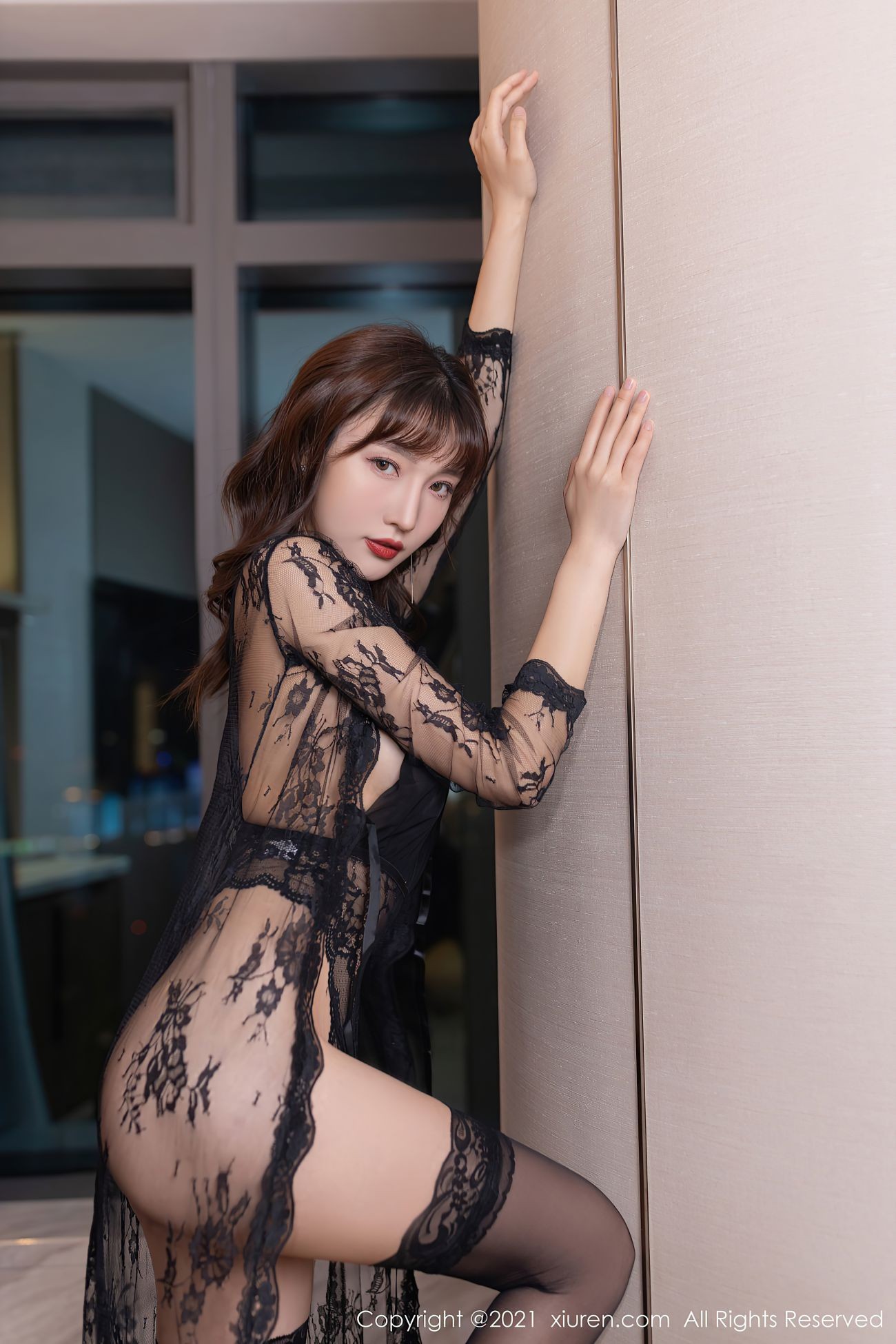 XIUREN秀人网美媛馆美女模特写真第No.3892期陆萱萱 (10)