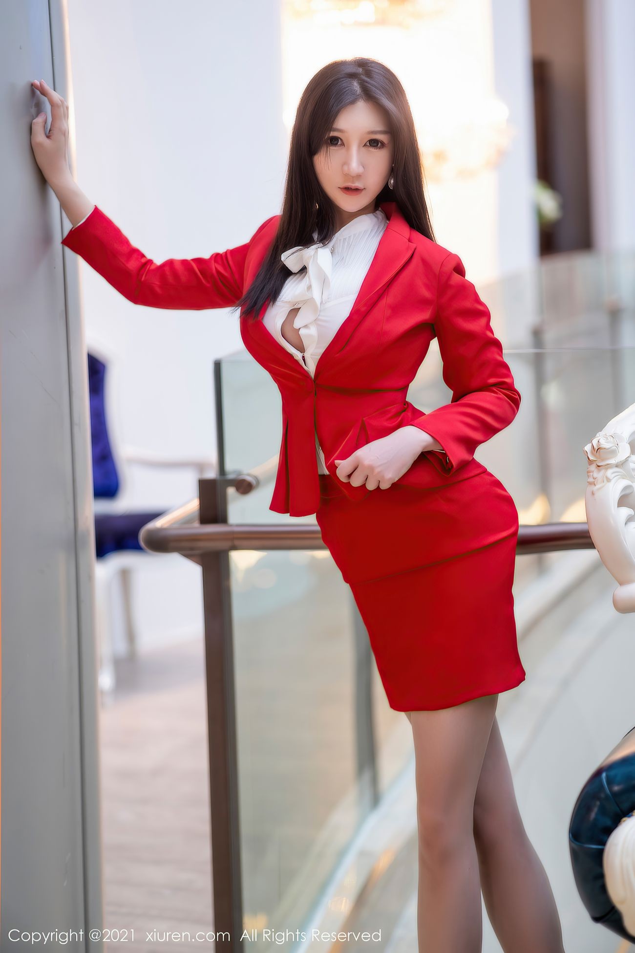 View - XIUREN秀人网 - XiuRen 美媛馆美女模特 - model写真第No.3954期顾乔楠Cora|柠檬皮