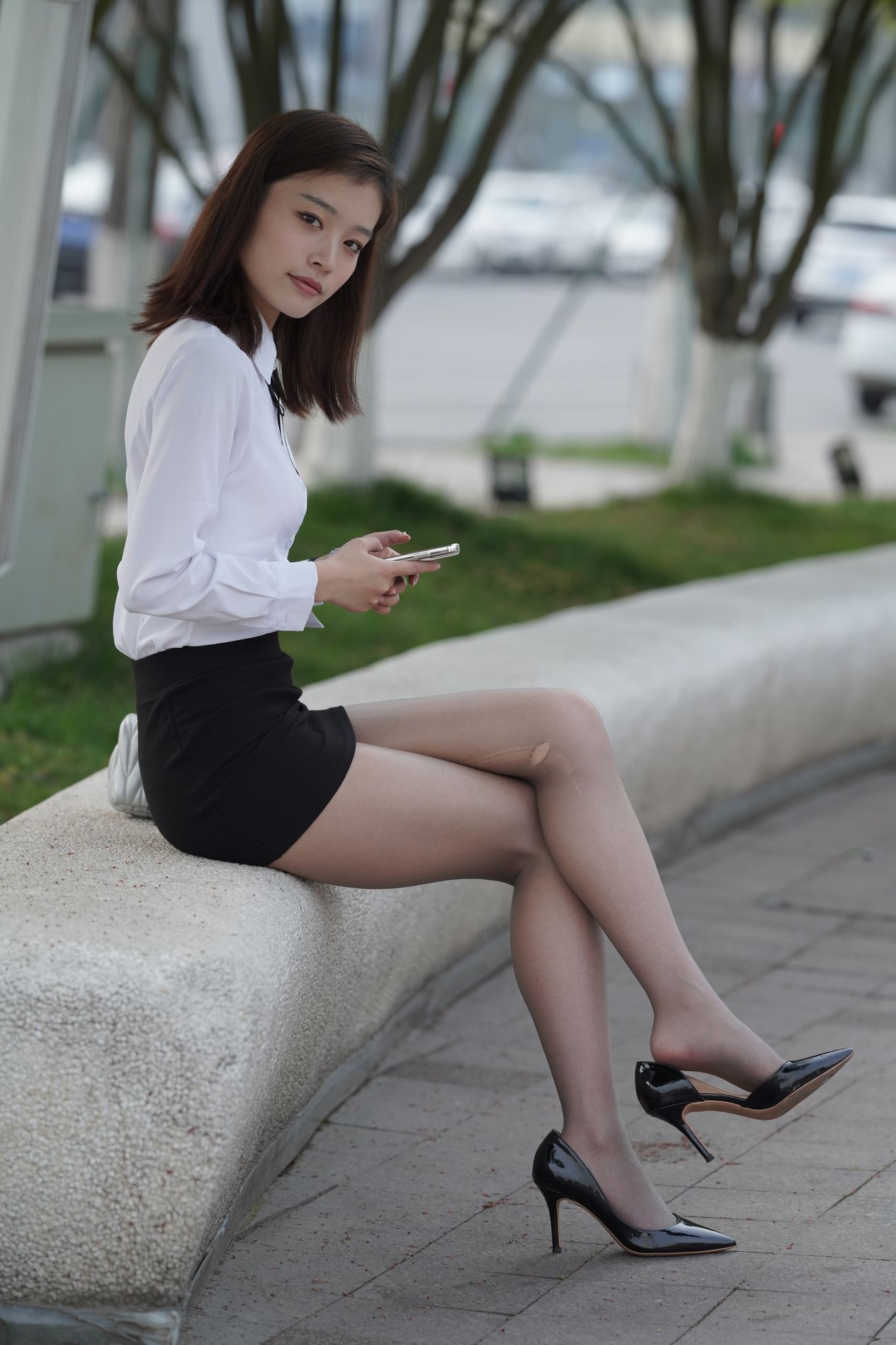 白衬衫制服小姐姐 (95)