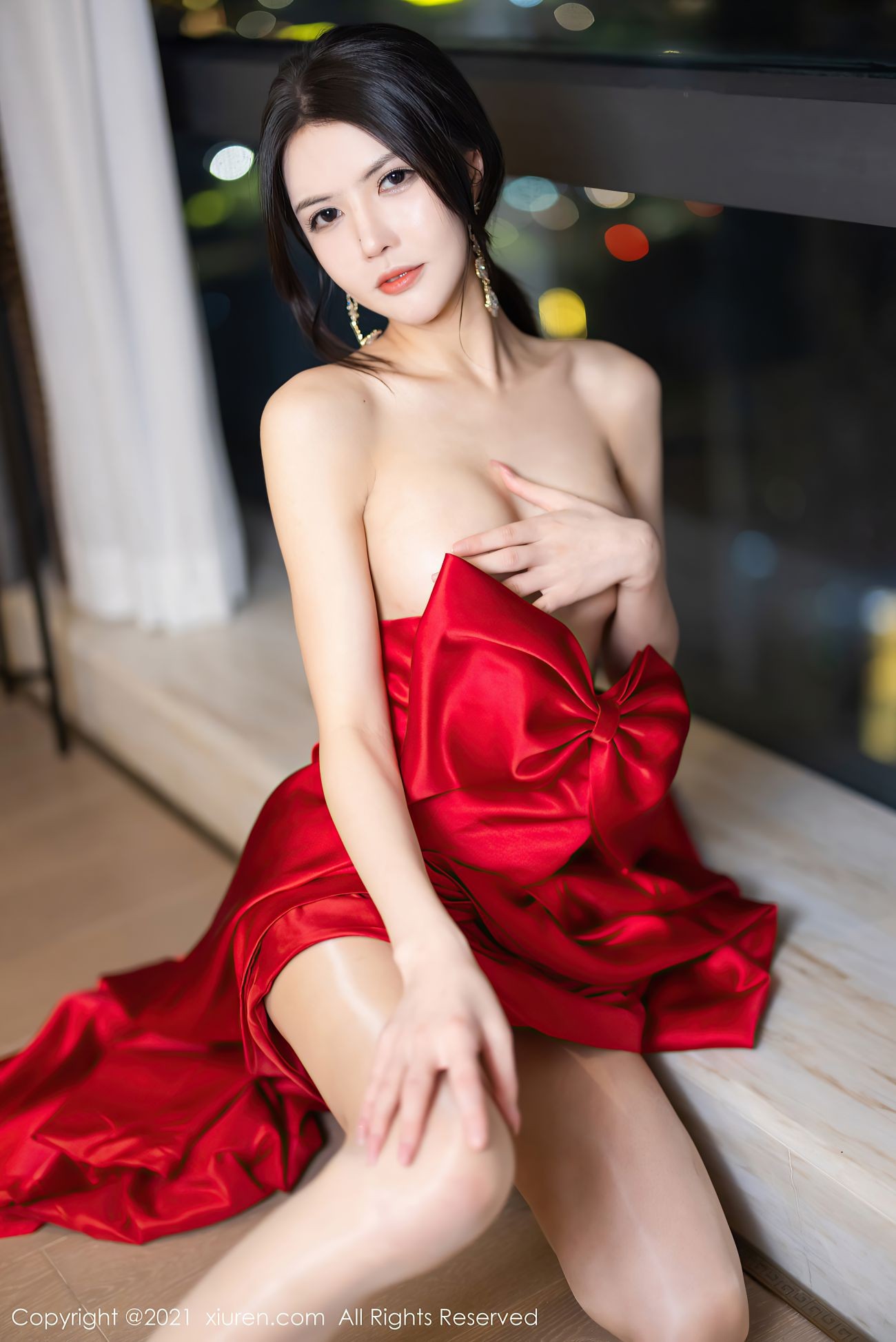 XIUREN秀人网美媛馆美女模特写真第No.4133期媛媛酱belle (1)