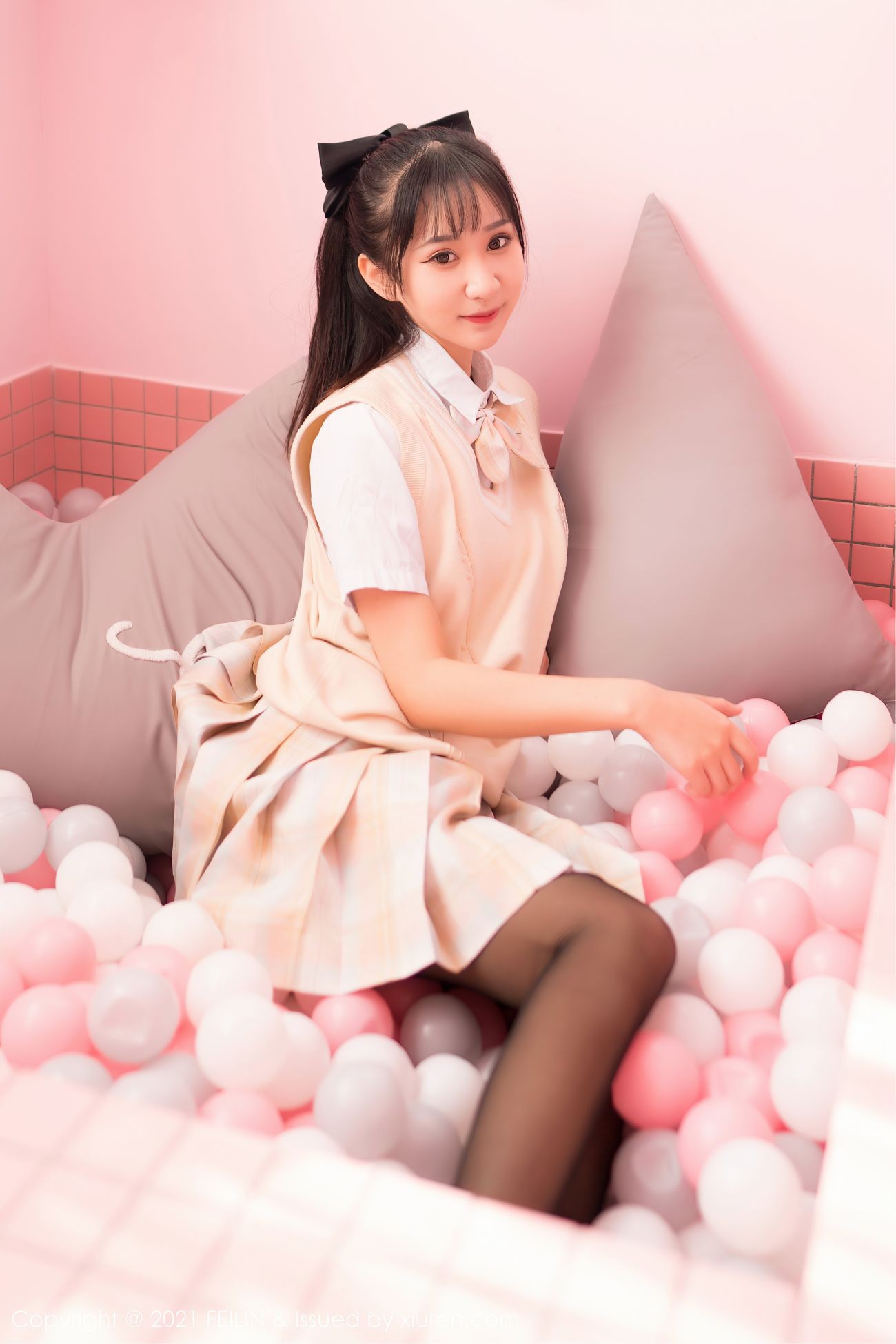 FEILIN嗲囡囡美女模特写真第VOL.417期小果冻儿 (2)