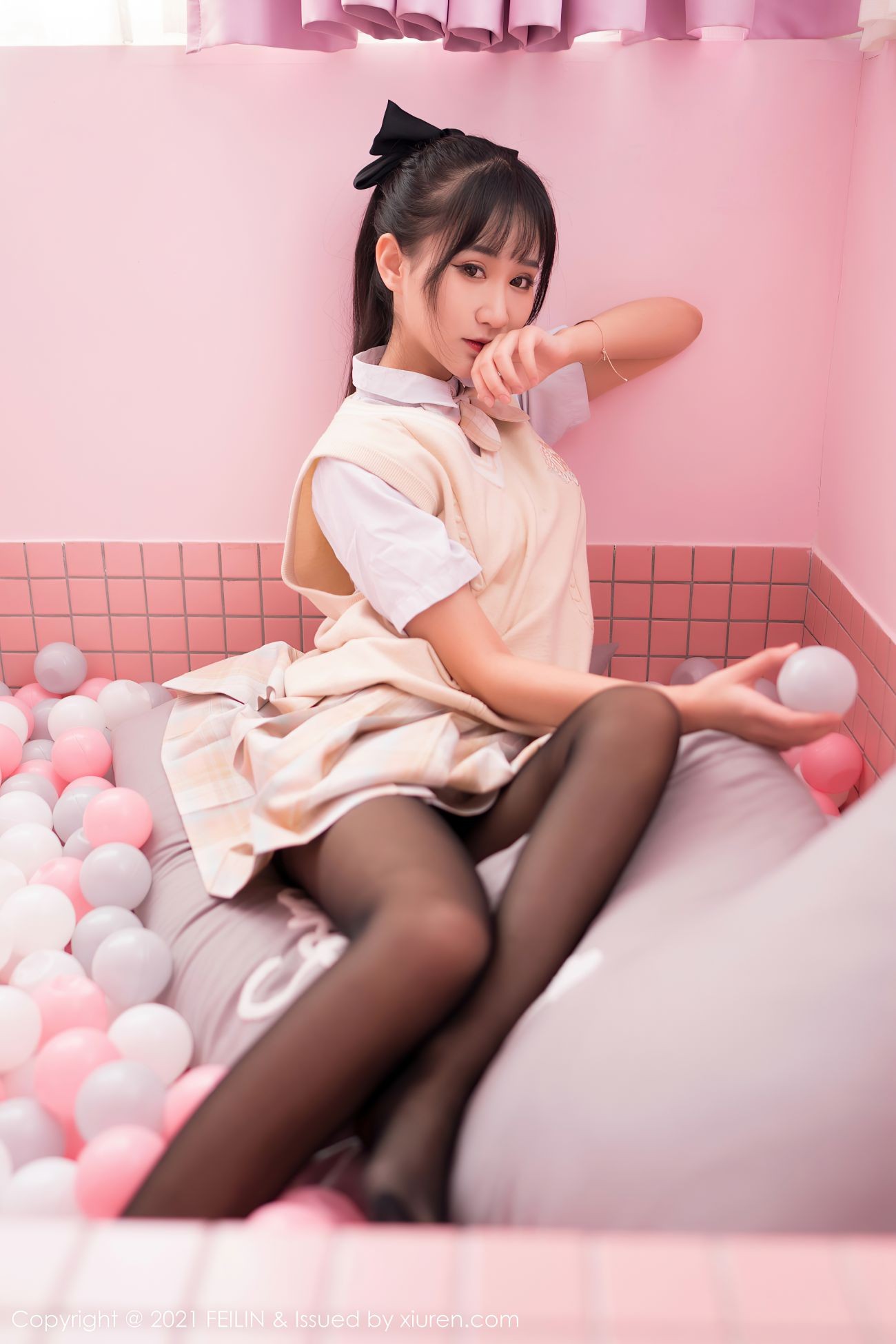 FEILIN嗲囡囡美女模特写真第VOL.417期小果冻儿 (9)