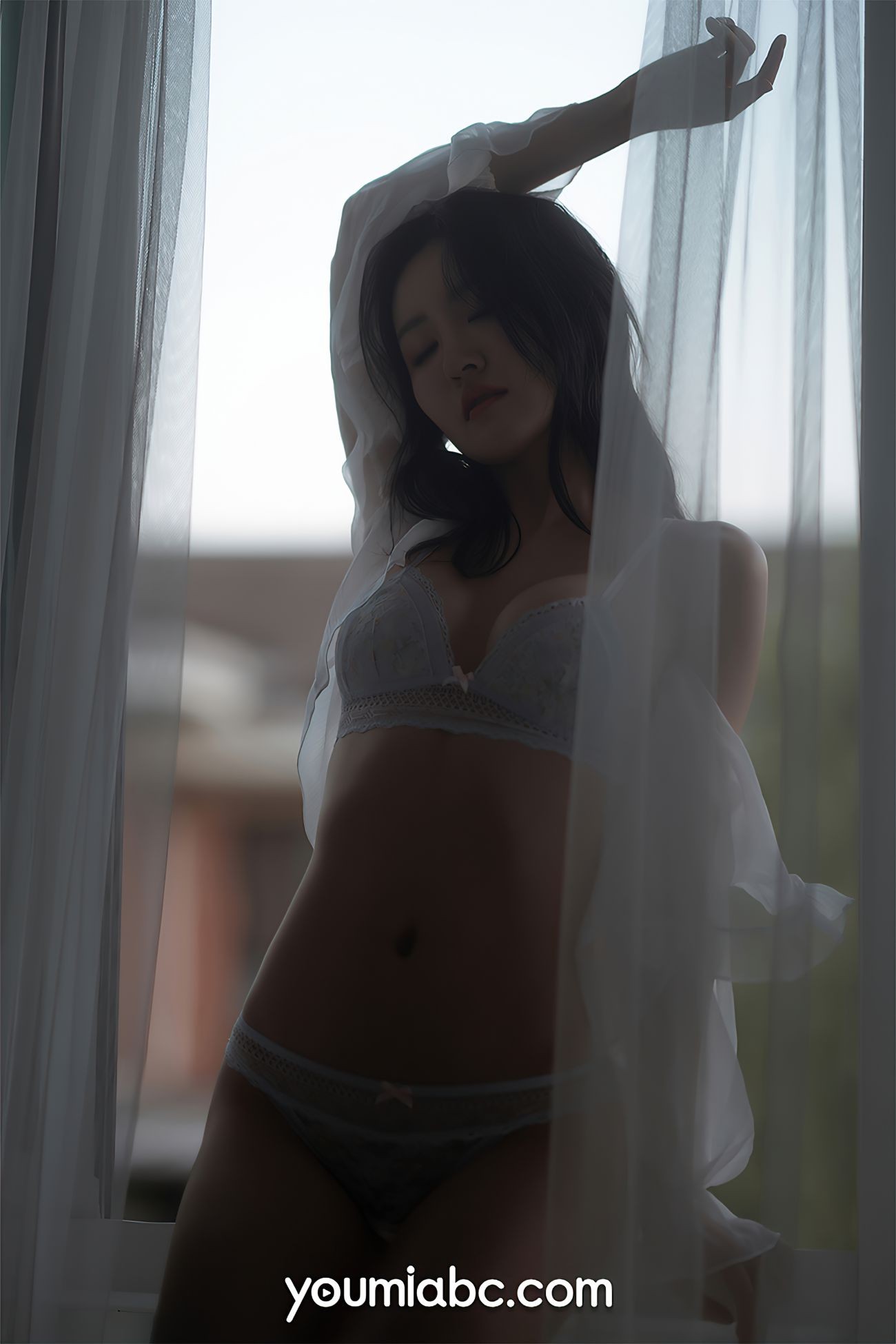 YouMi尤蜜性感模特写真第2021.04.02期飘窗幻梦沈梦瑶 (18)