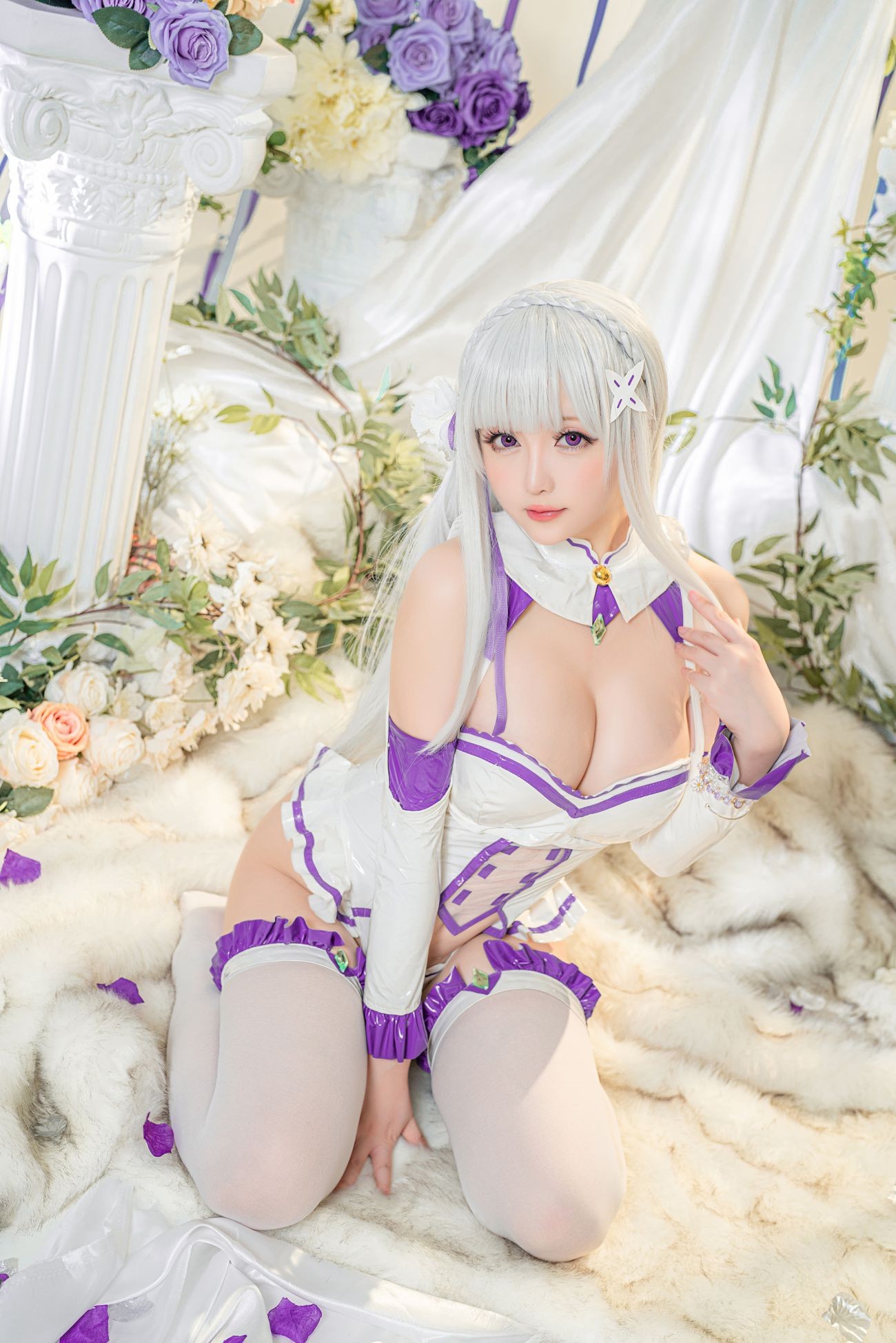 微博美少女星之迟迟Cosplay性感写真爱蜜莉雅 (3)