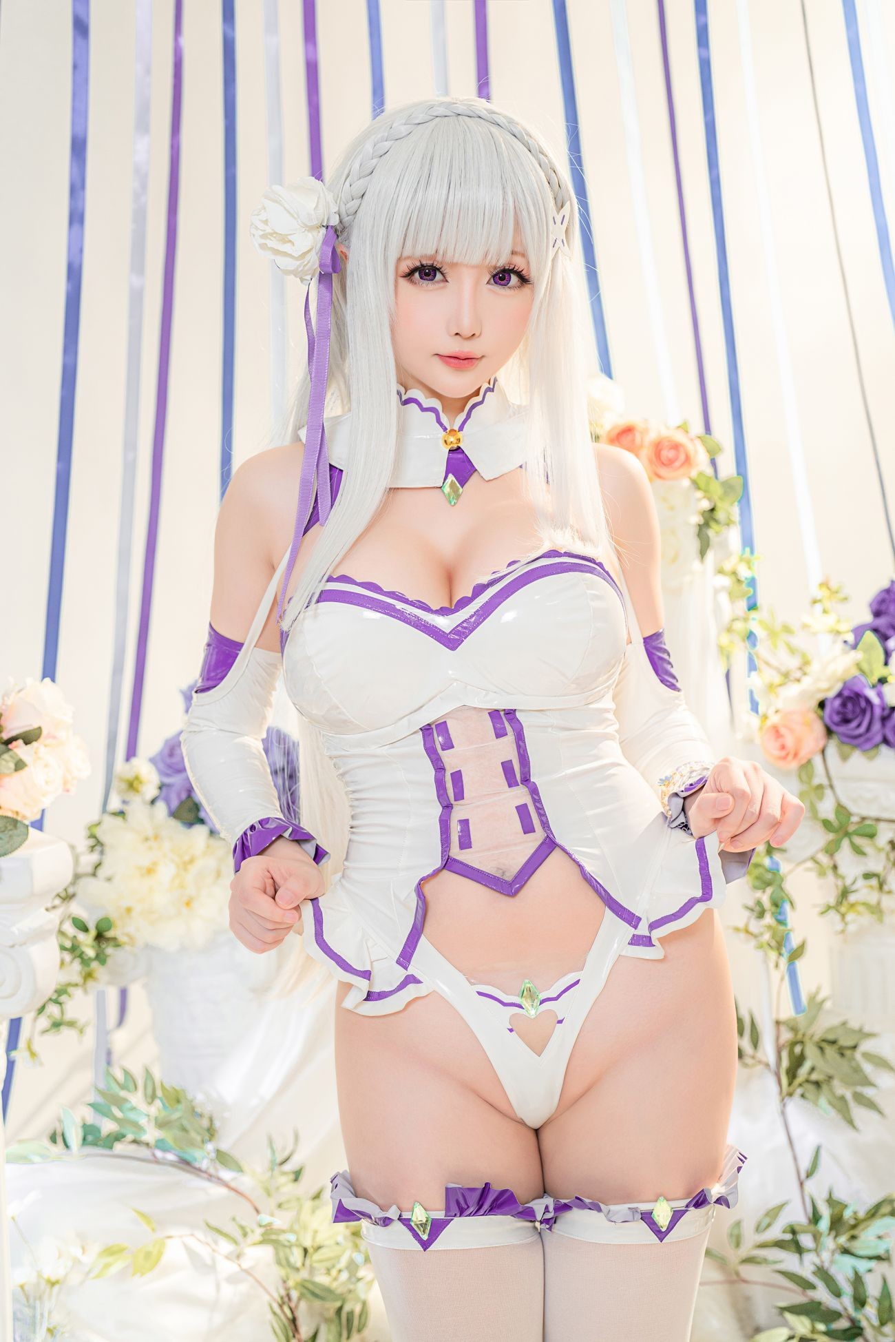 微博美少女星之迟迟Cosplay性感写真爱蜜莉雅 (17)