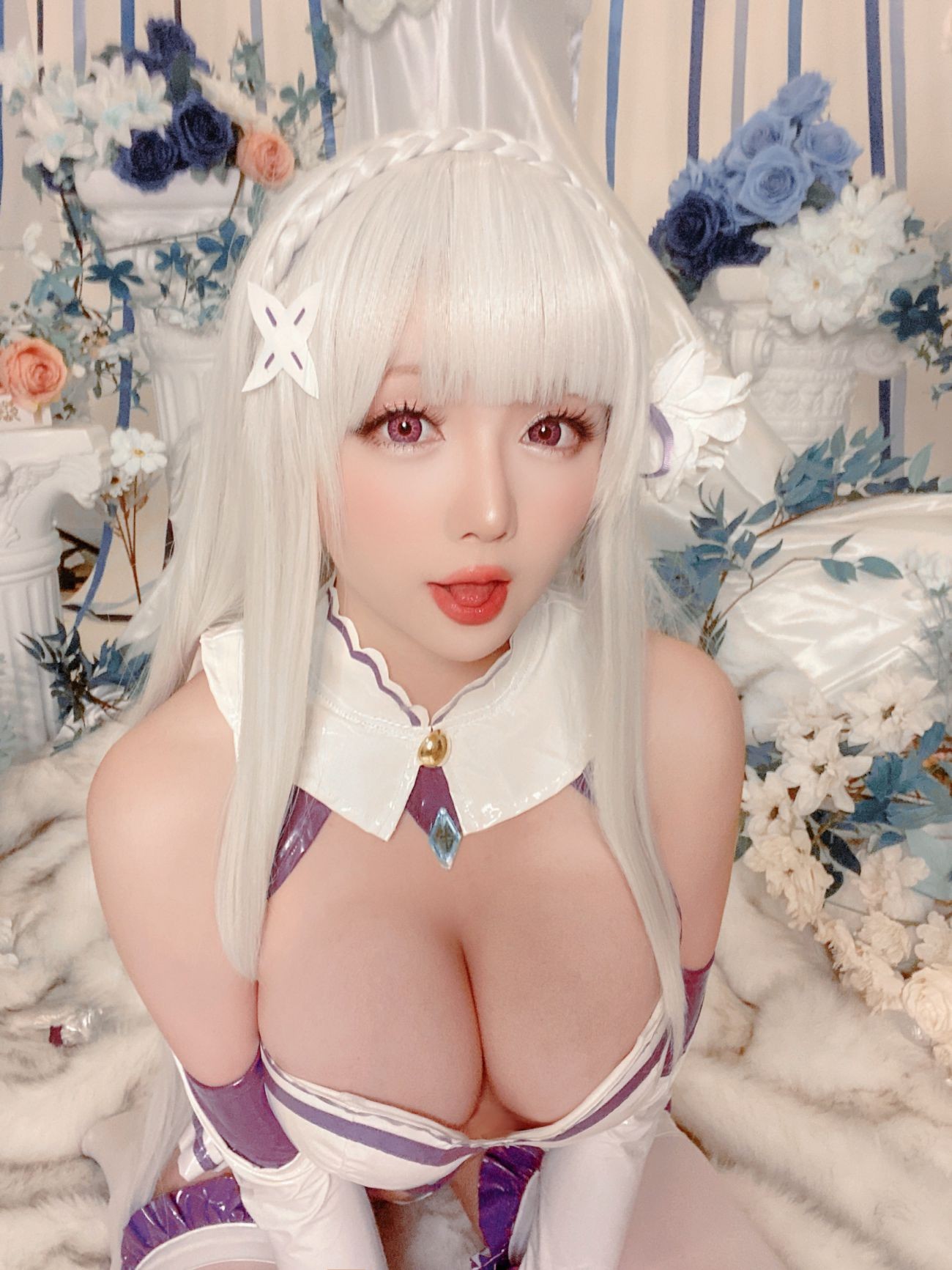 微博美少女星之迟迟Cosplay性感写真爱蜜莉雅 (96)