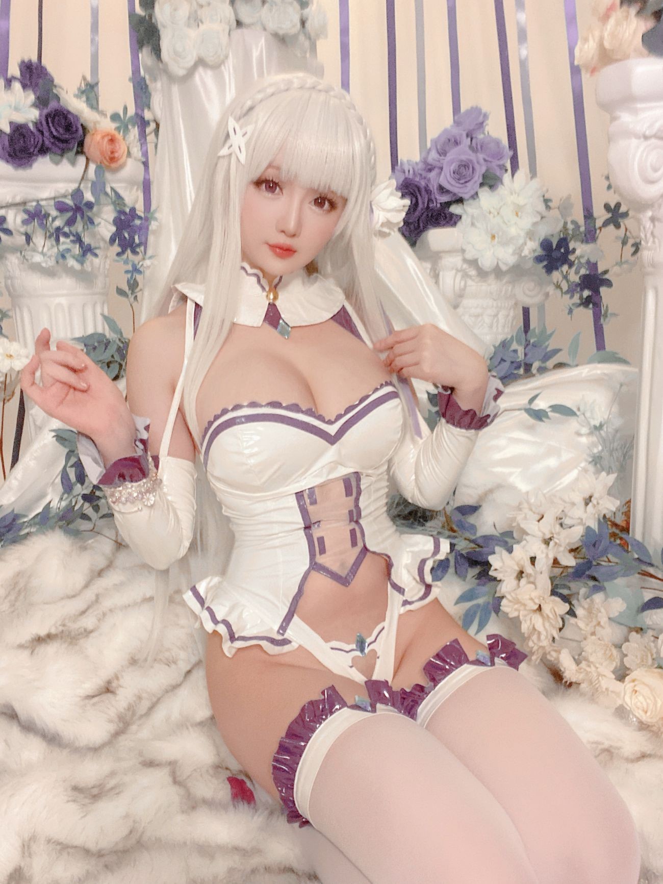 微博美少女星之迟迟Cosplay性感写真爱蜜莉雅 (90)