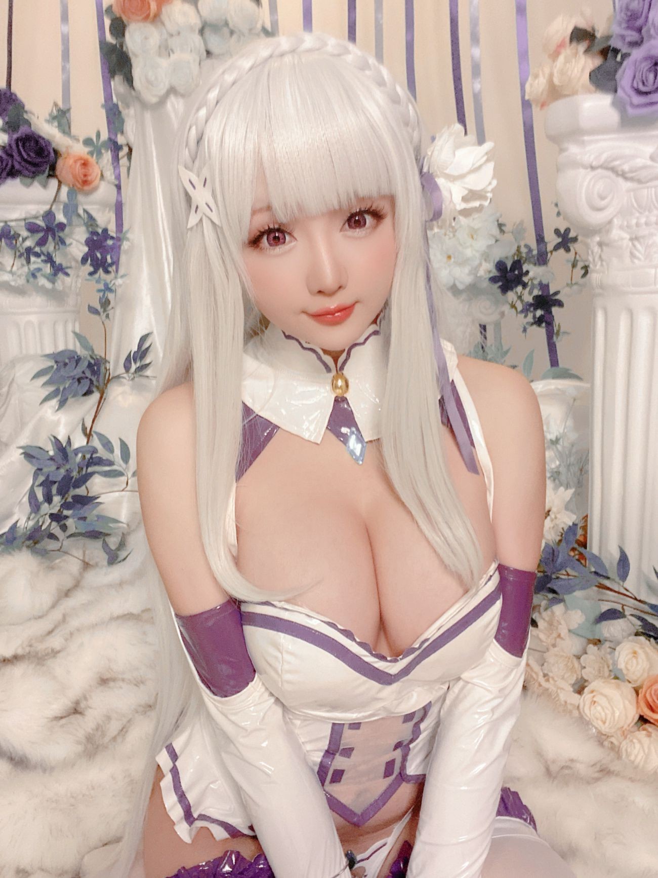 微博美少女星之迟迟Cosplay性感写真爱蜜莉雅 (95)