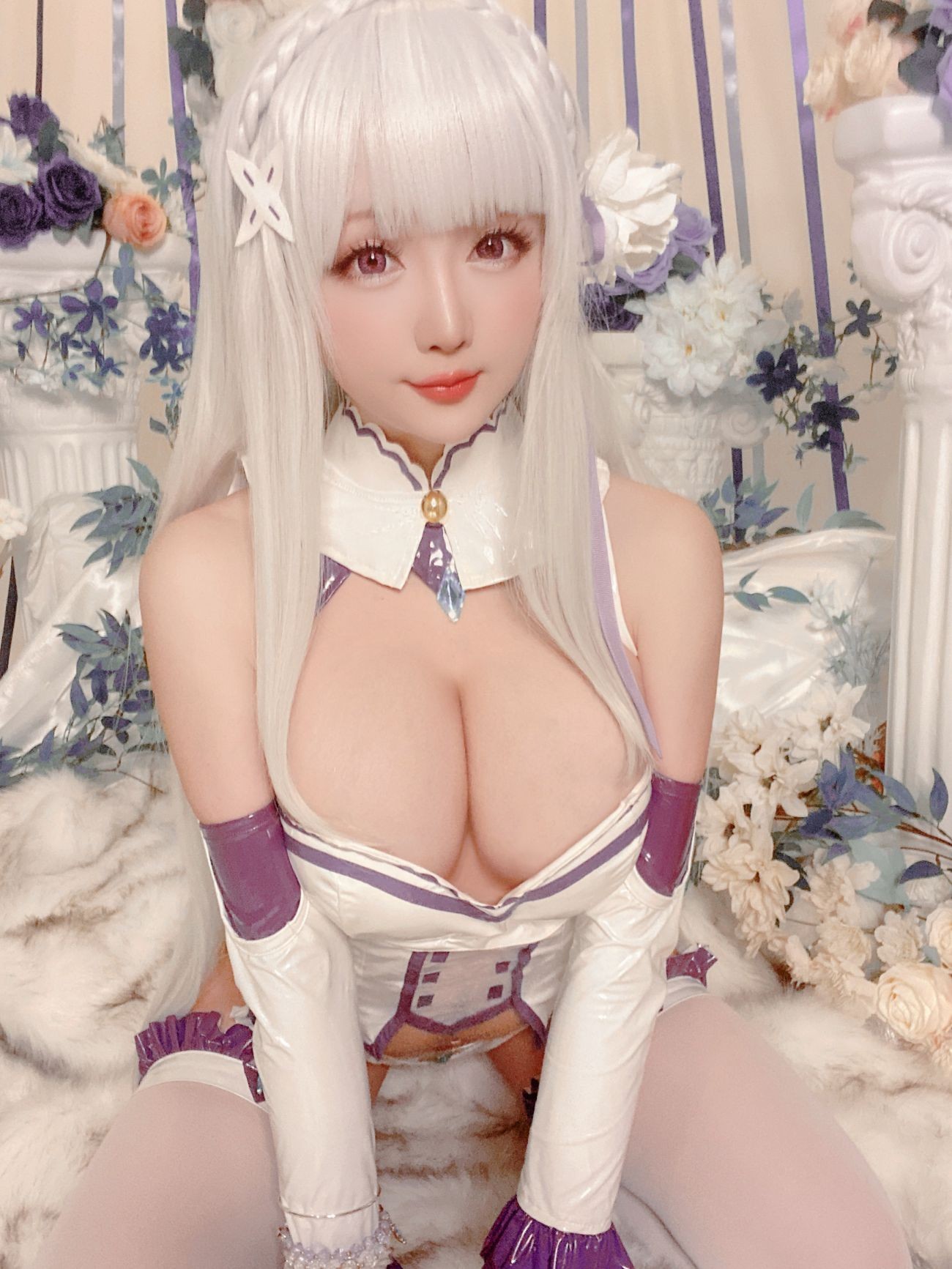 微博美少女星之迟迟Cosplay性感写真爱蜜莉雅 (87)