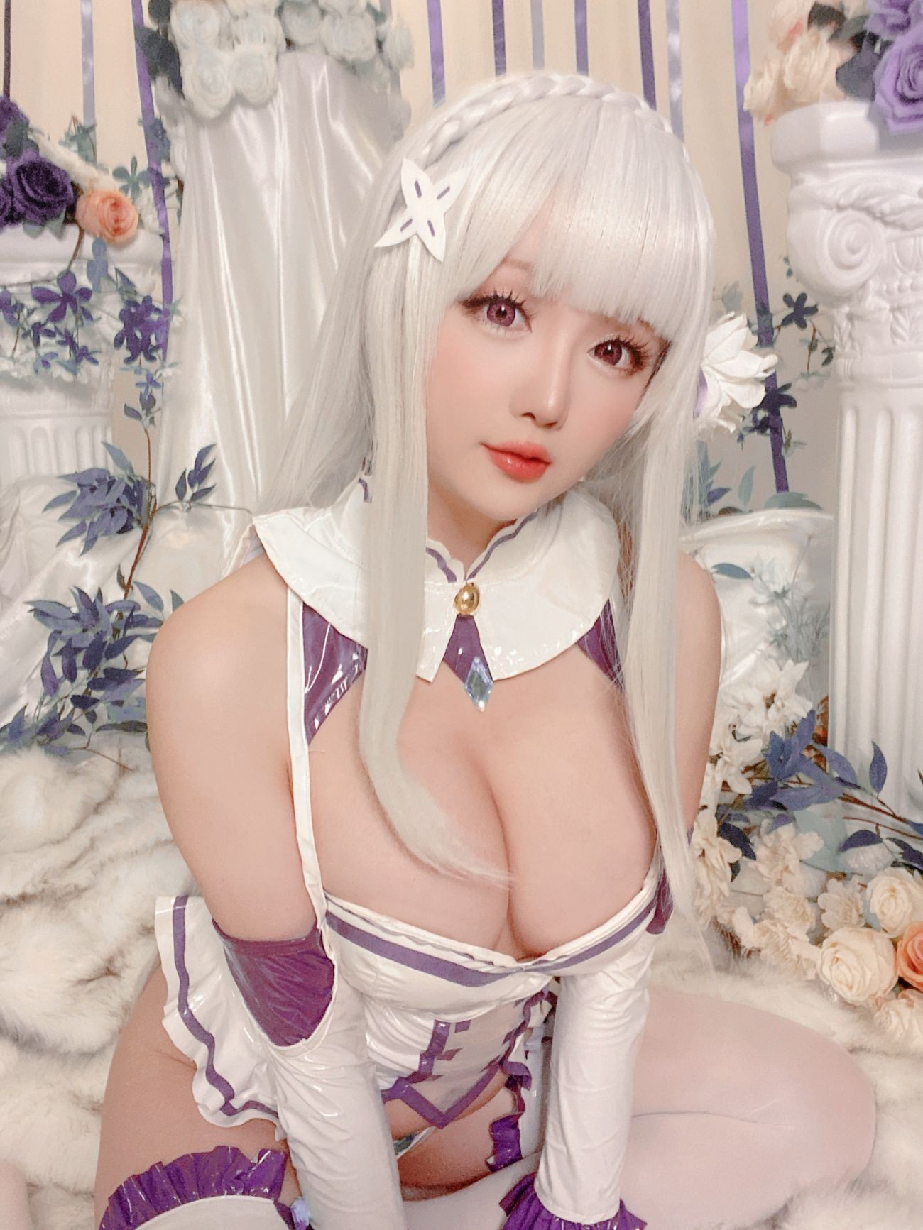 微博美少女星之迟迟Cosplay性感写真爱蜜莉雅 (92)