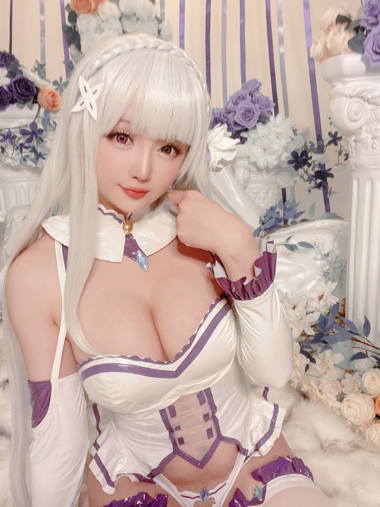 微博美少女星之迟迟Cosplay性感写真爱蜜莉雅 (93)