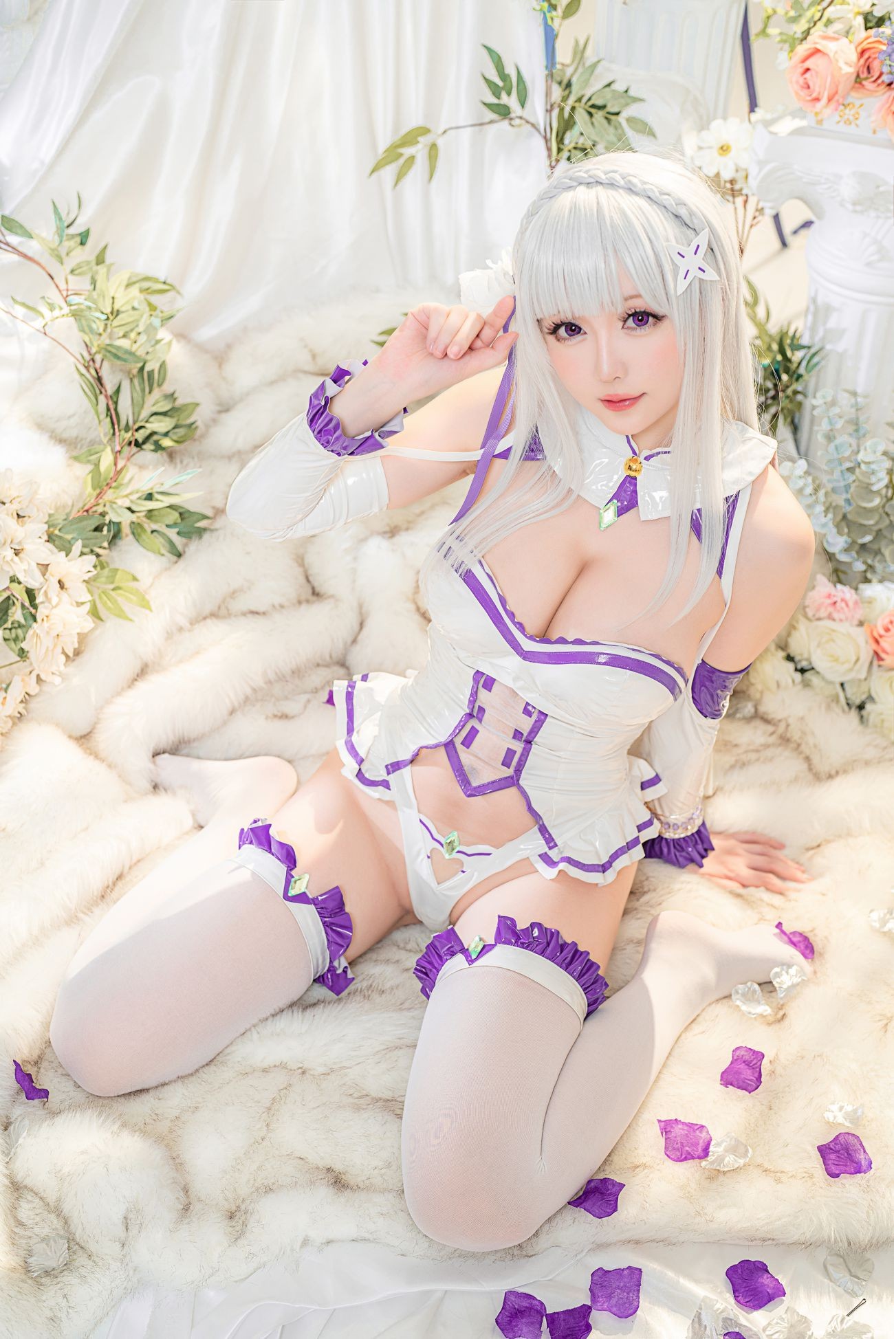 微博美少女星之迟迟Cosplay性感写真爱蜜莉雅 (14)