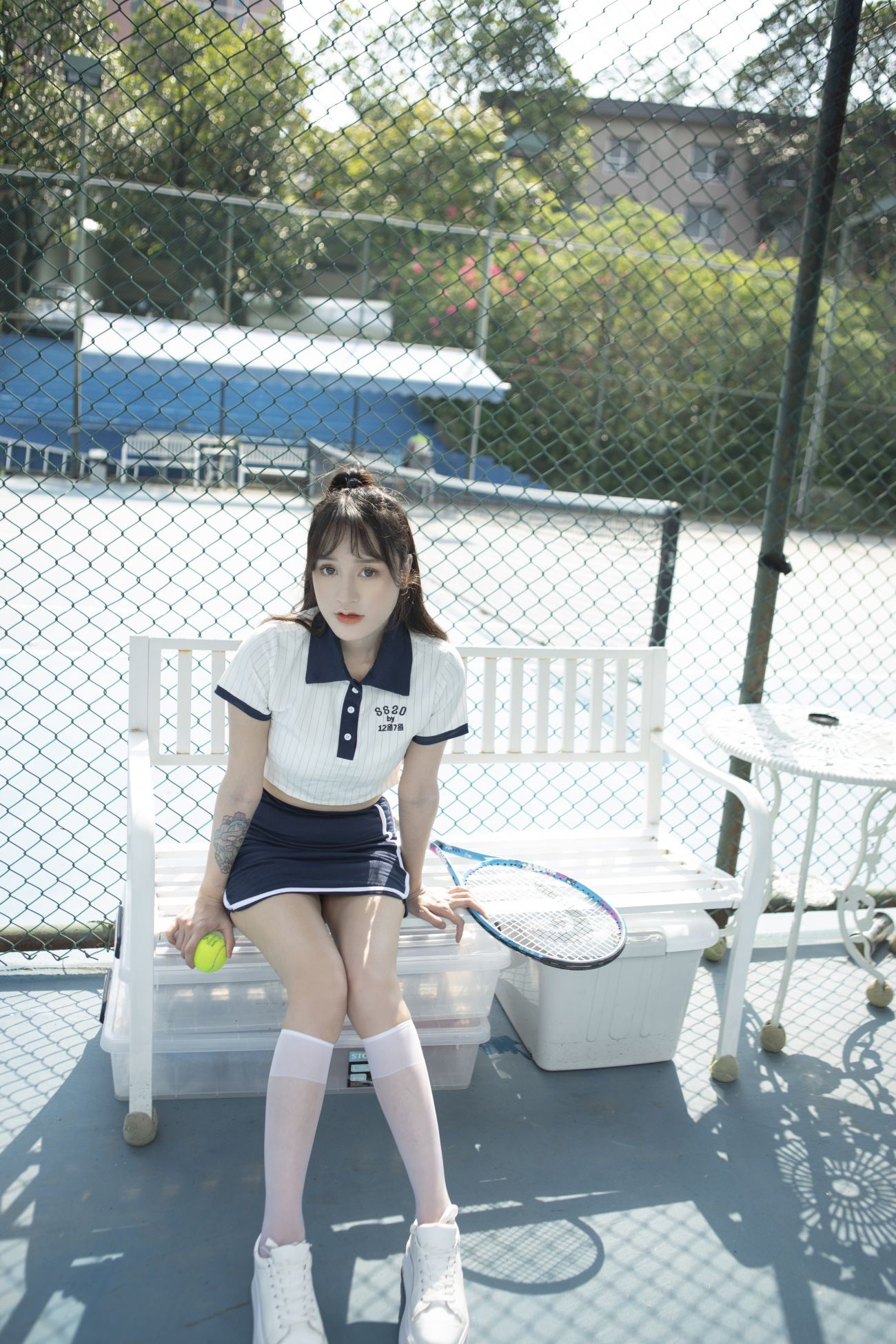 YITUYU艺图语模特唯美写真2021.08.13期网球少女巧玲 (3)
