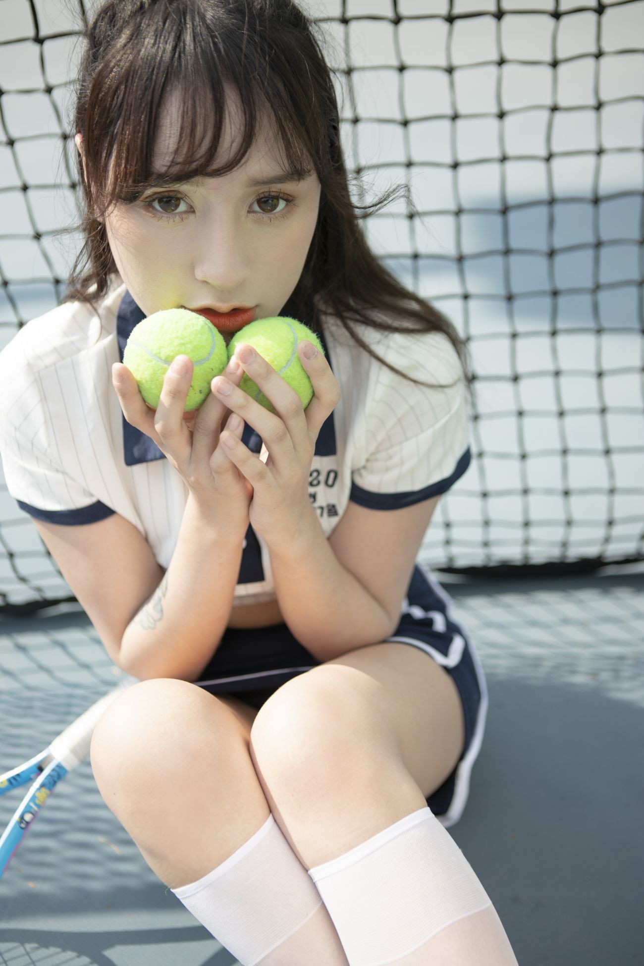 YITUYU艺图语模特唯美写真2021.08.13期网球少女巧玲 (14)