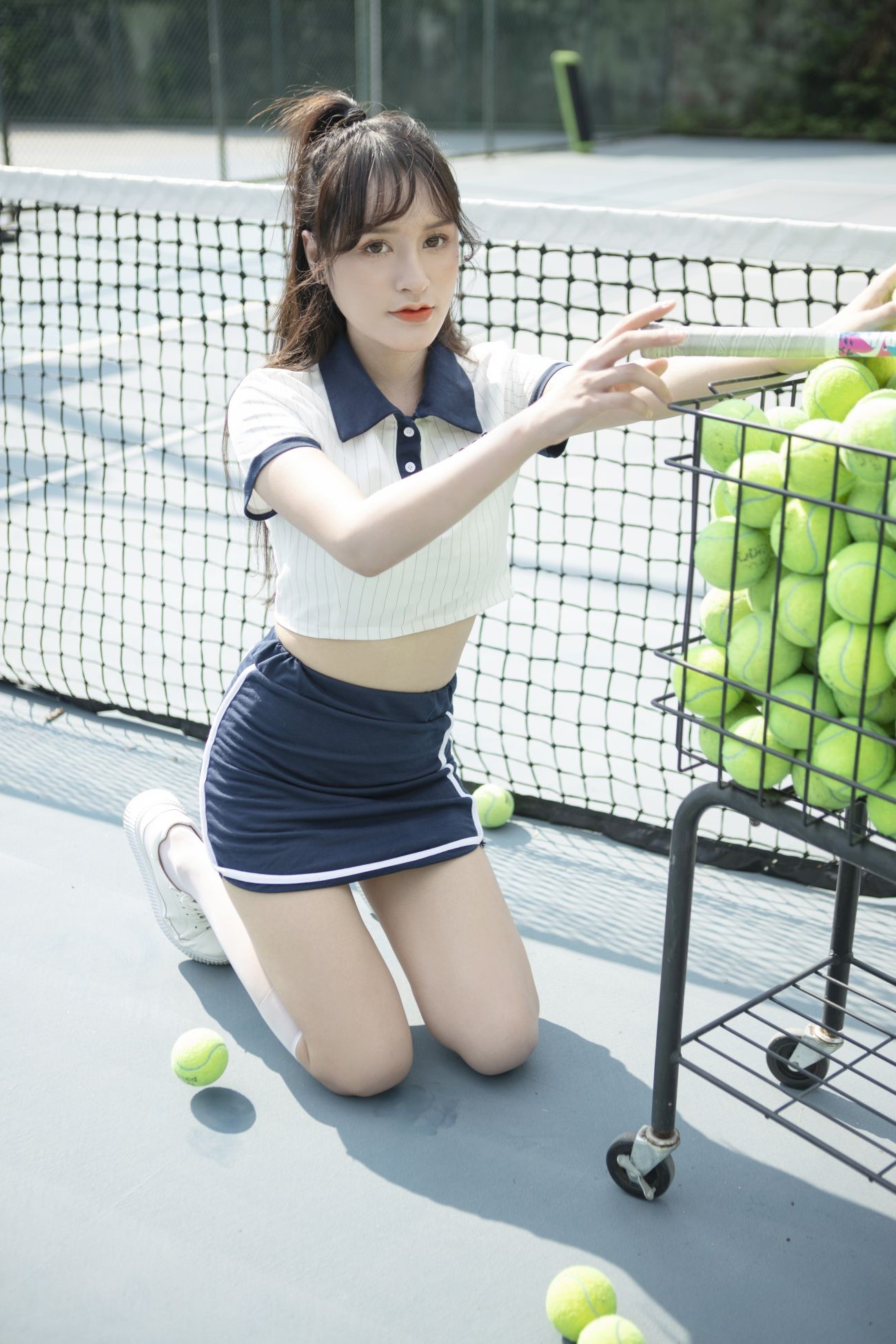YITUYU艺图语模特唯美写真2021.08.13期网球少女巧玲 (8)