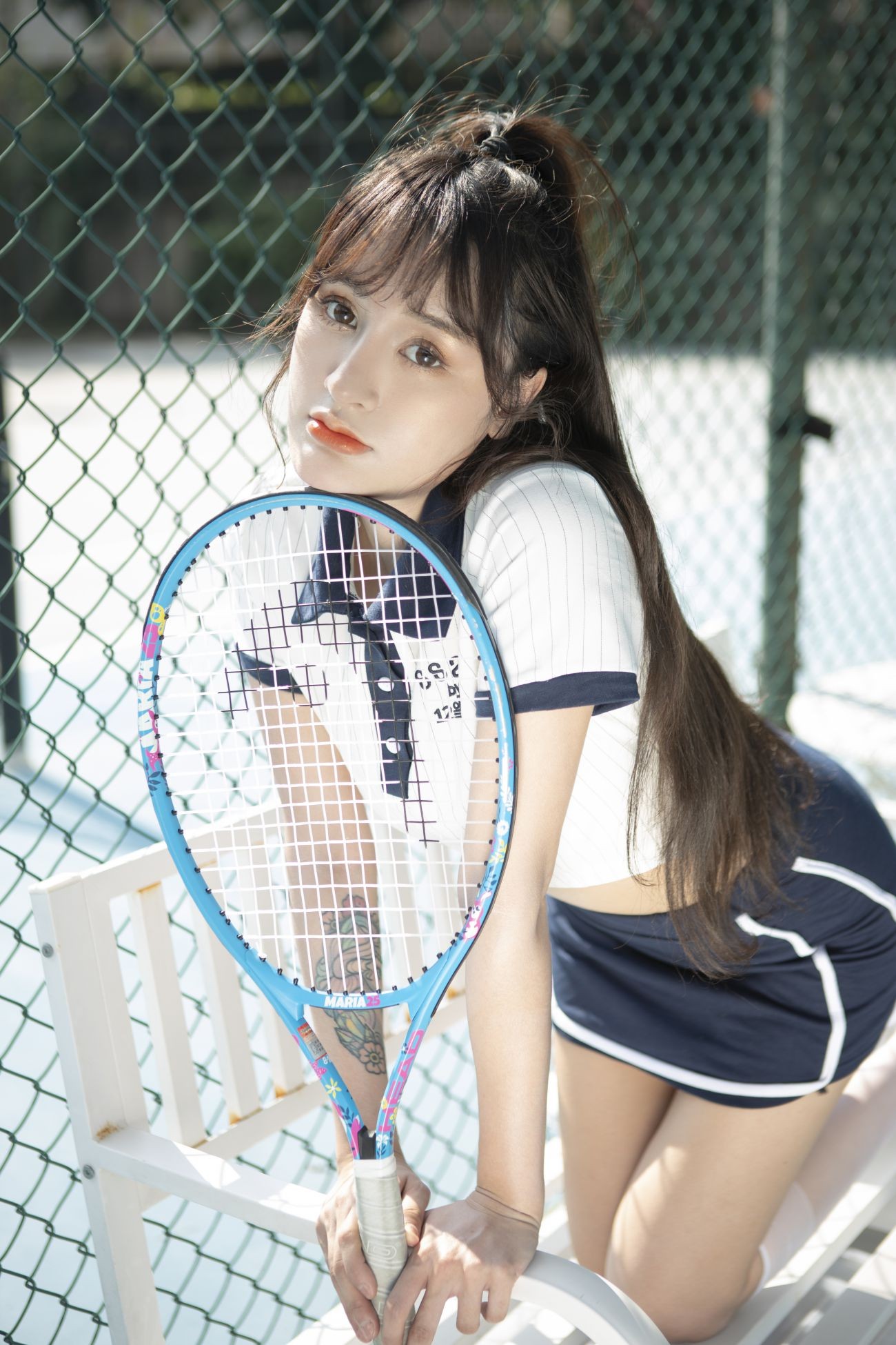 YITUYU艺图语模特唯美写真2021.08.13期网球少女巧玲 (7)
