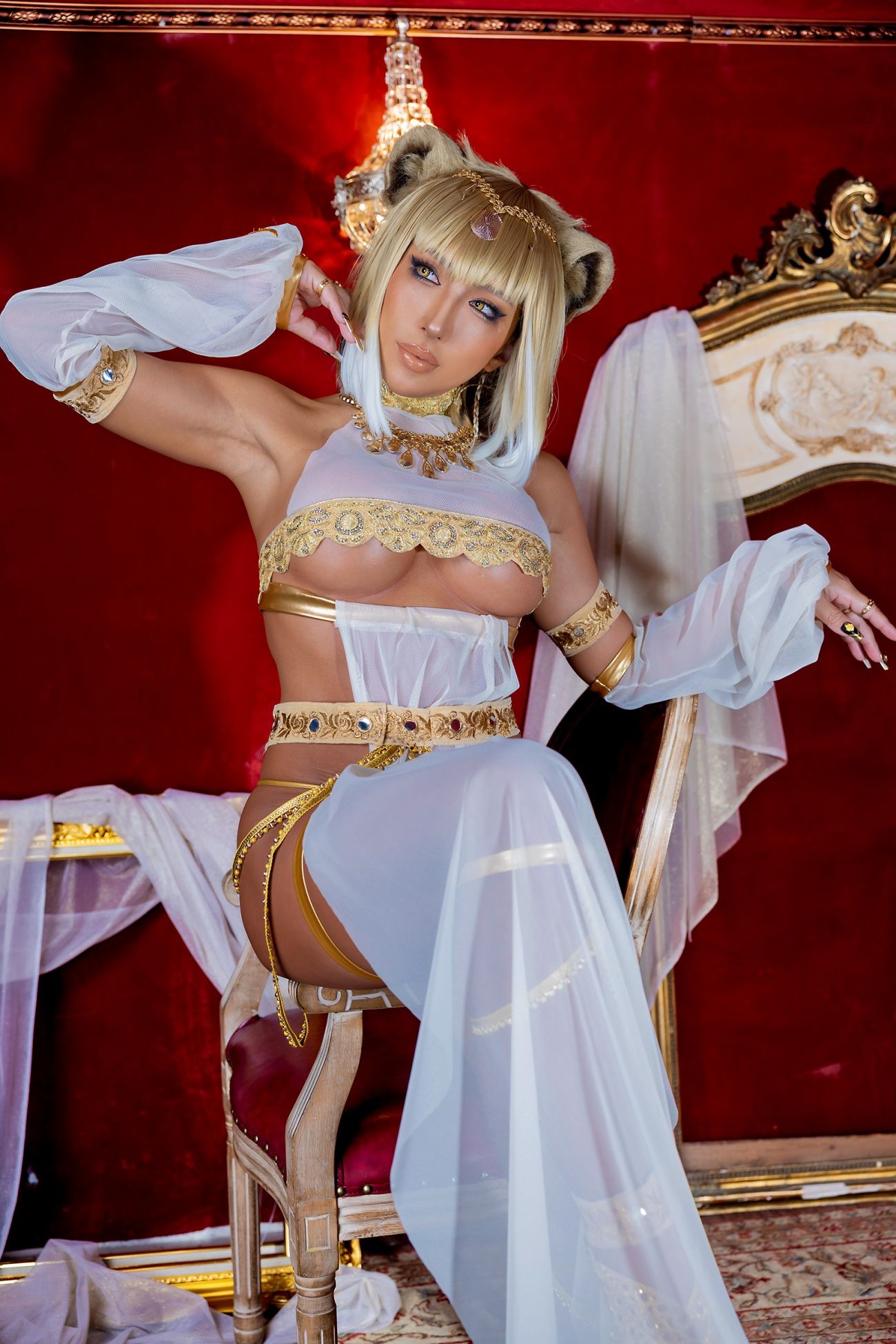 Cosplay nonsummerjack SEKHMET Goddess of Destruction (32)