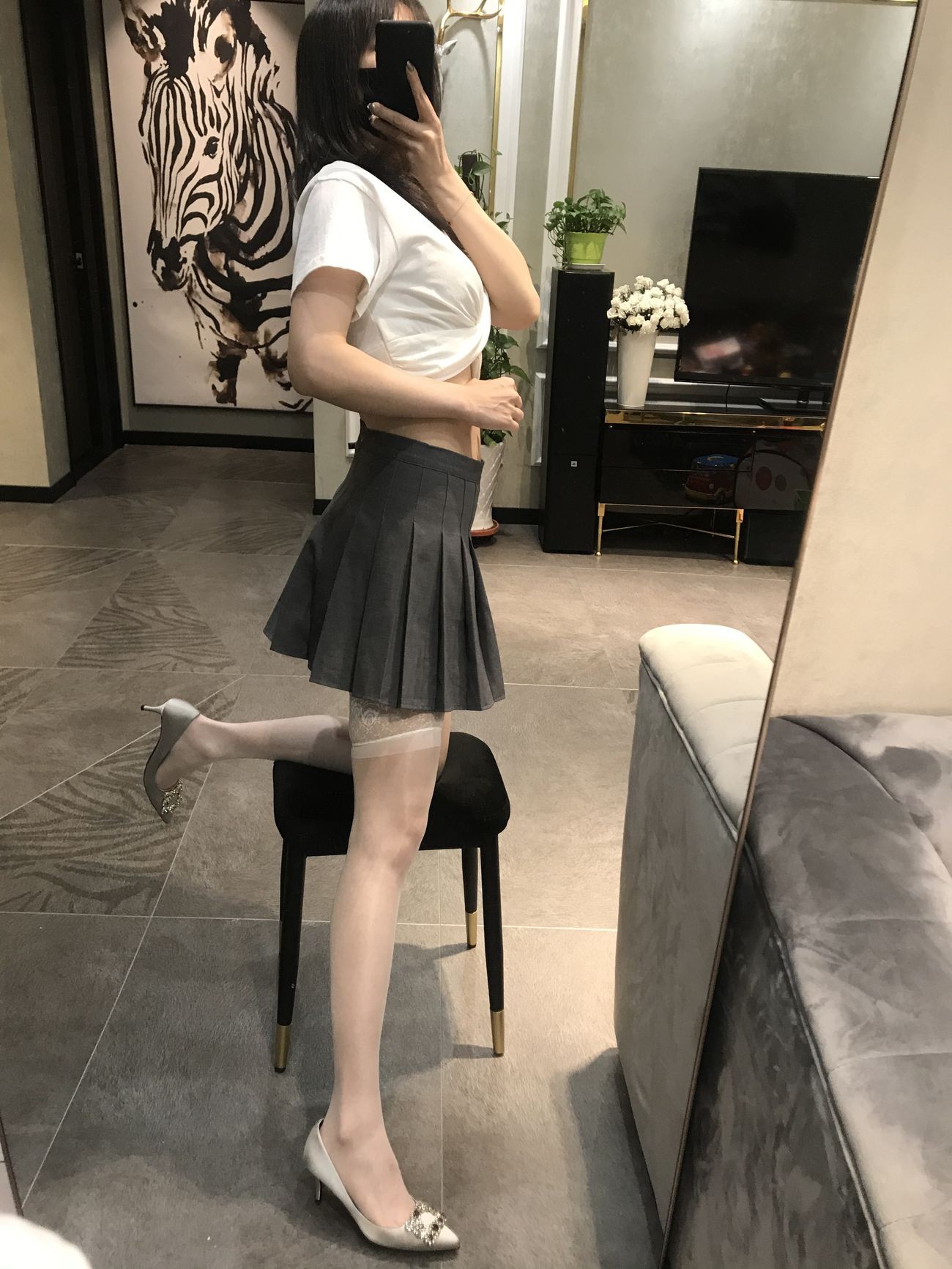 美丝博主麋鹿Monroe圆臀诱惑 (20)