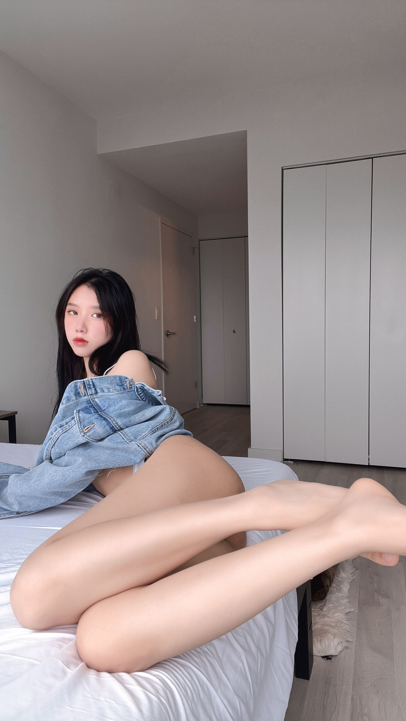 微博美少女果咩酱w性感写真有氧运动1 (21)