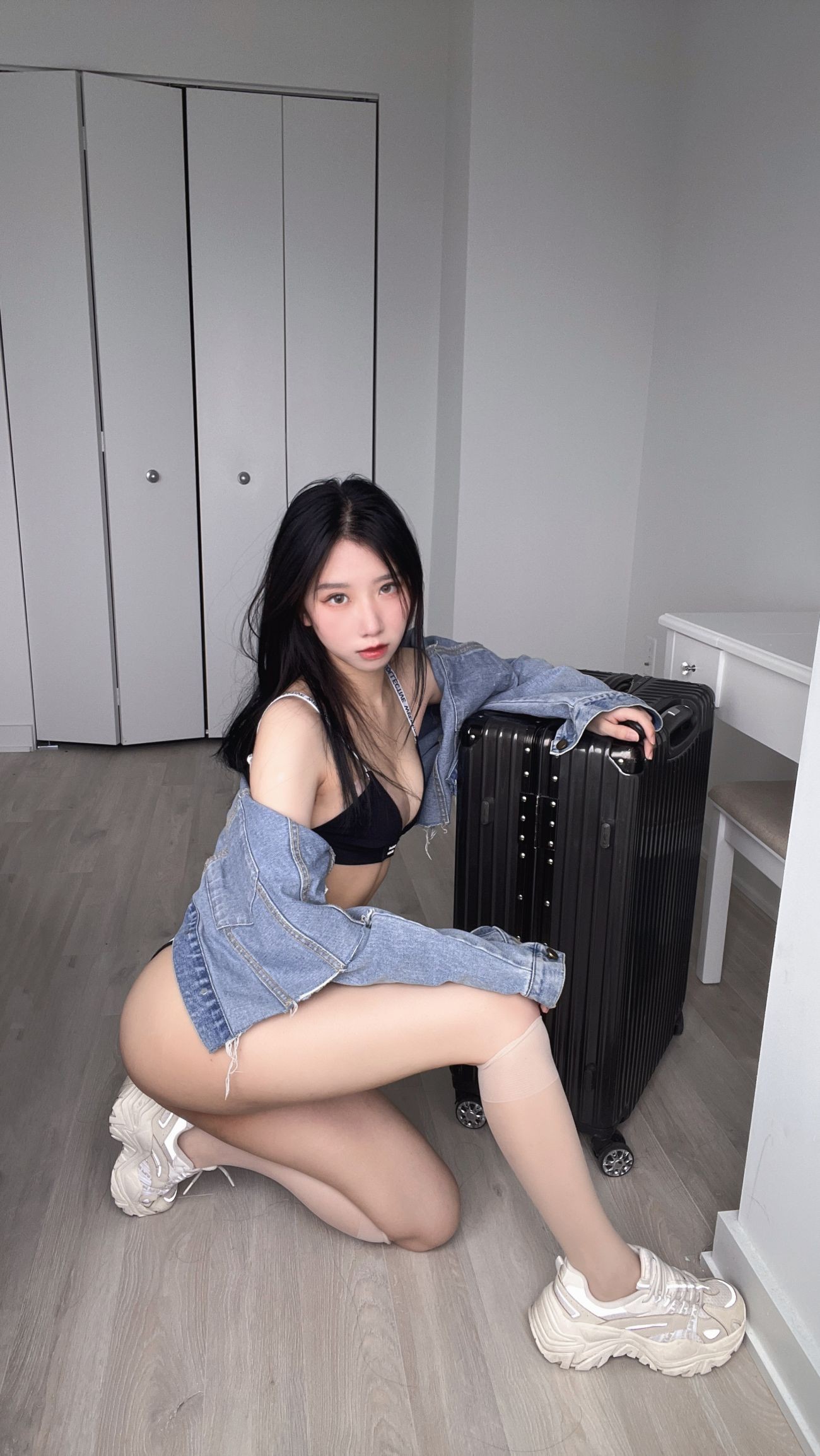 微博美少女果咩酱w性感写真有氧运动1 (33)