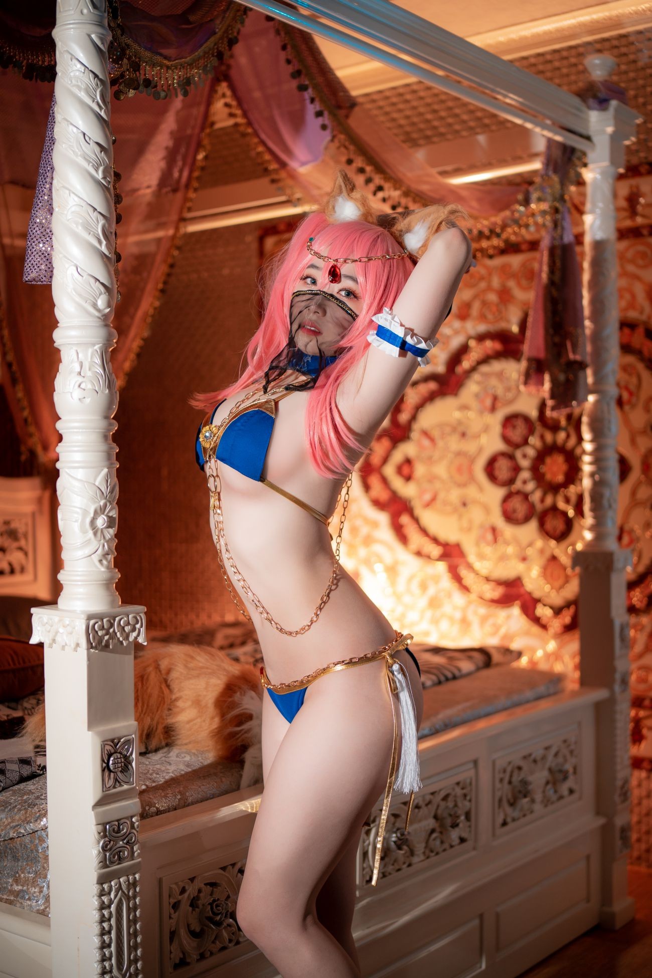 CreamSoda Bambi Cosplay Tamamo&Kama (5)