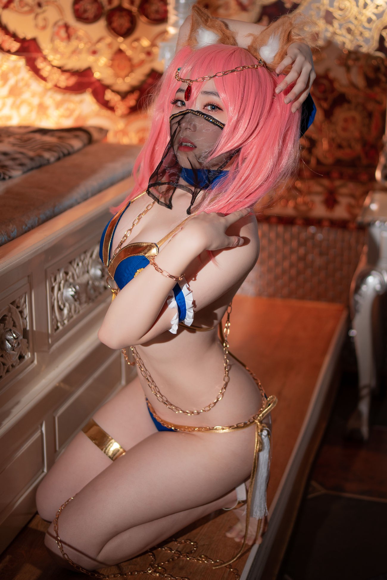 CreamSoda Bambi Cosplay Tamamo&Kama (1)