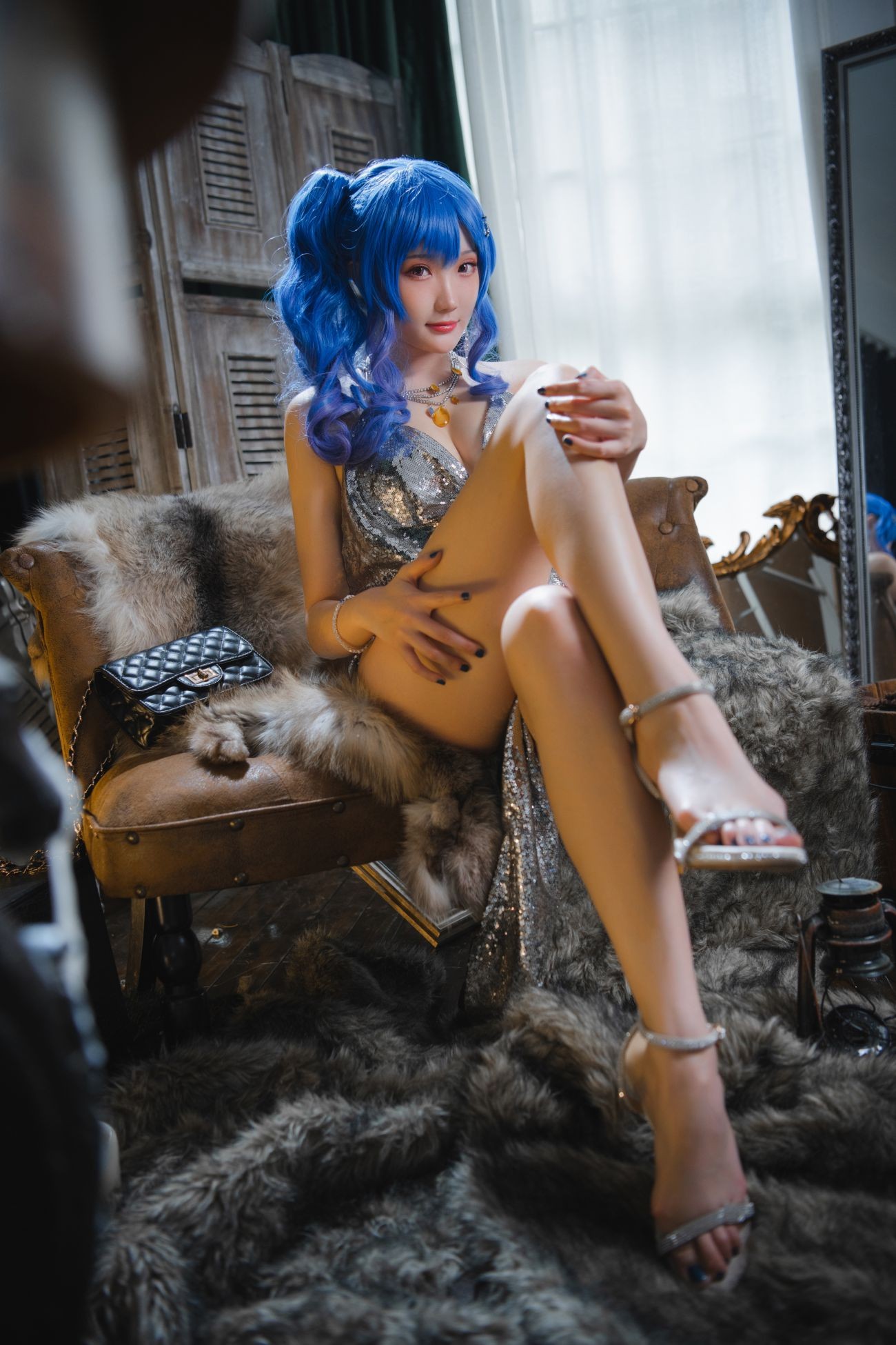 微博美少女瓜希酱Cosplay性感写真圣路易斯 (22)