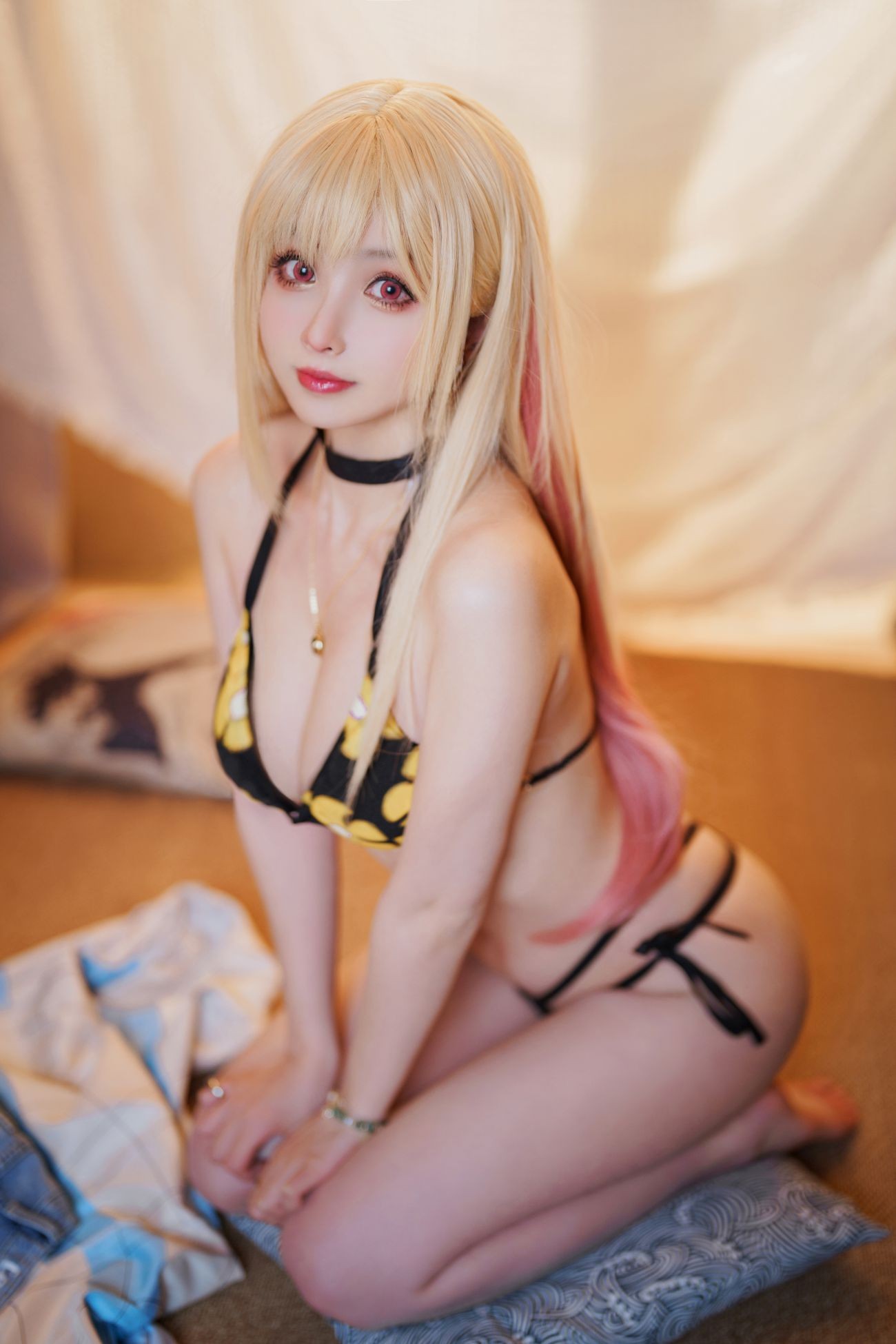 微博美少女肉扣热热子Cosplay性感写真更衣人偶本篇 (16)